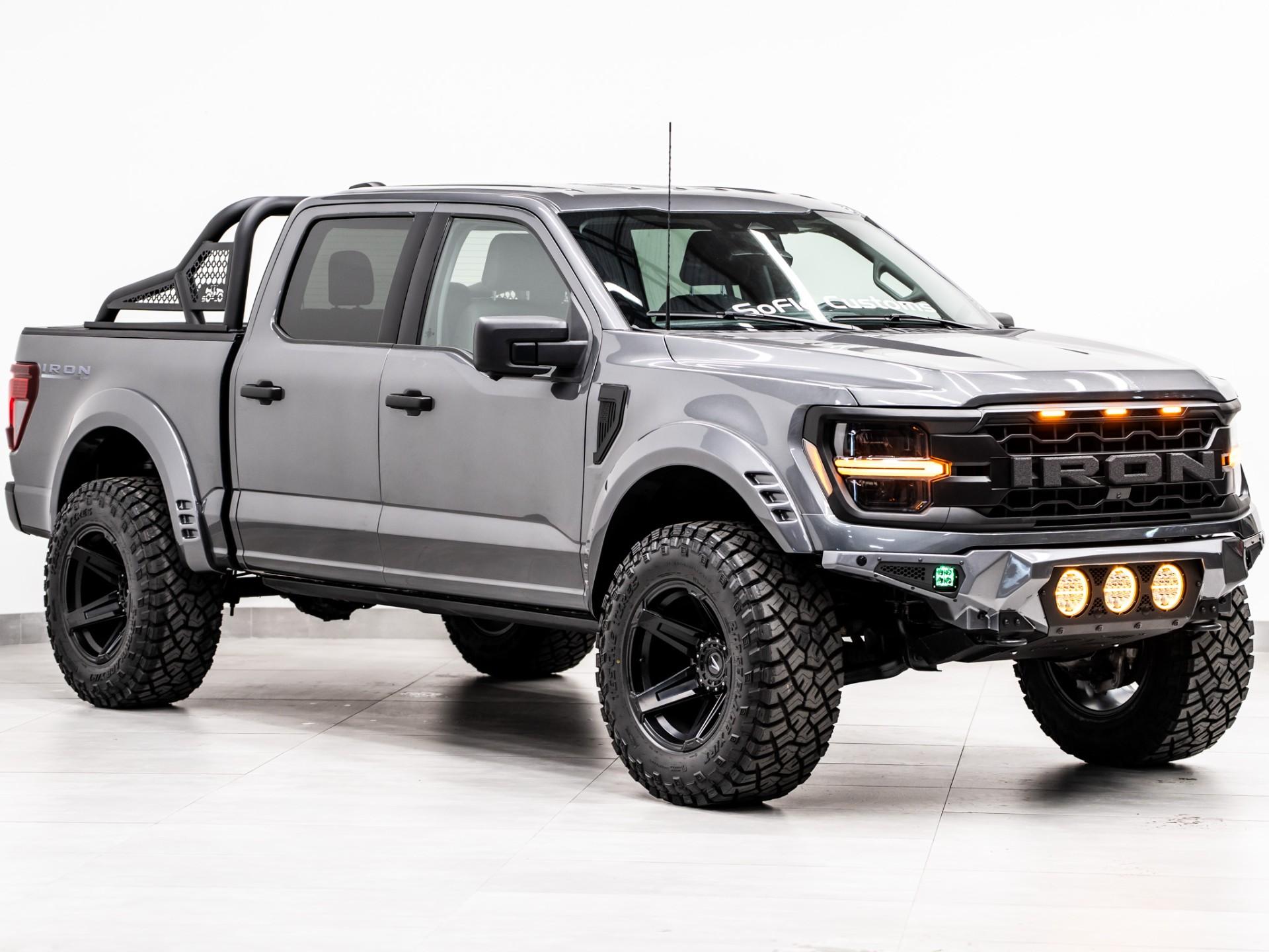2024 FORD F-150 4X4 in Carbonized Gray Metallic, photo 3 of 5