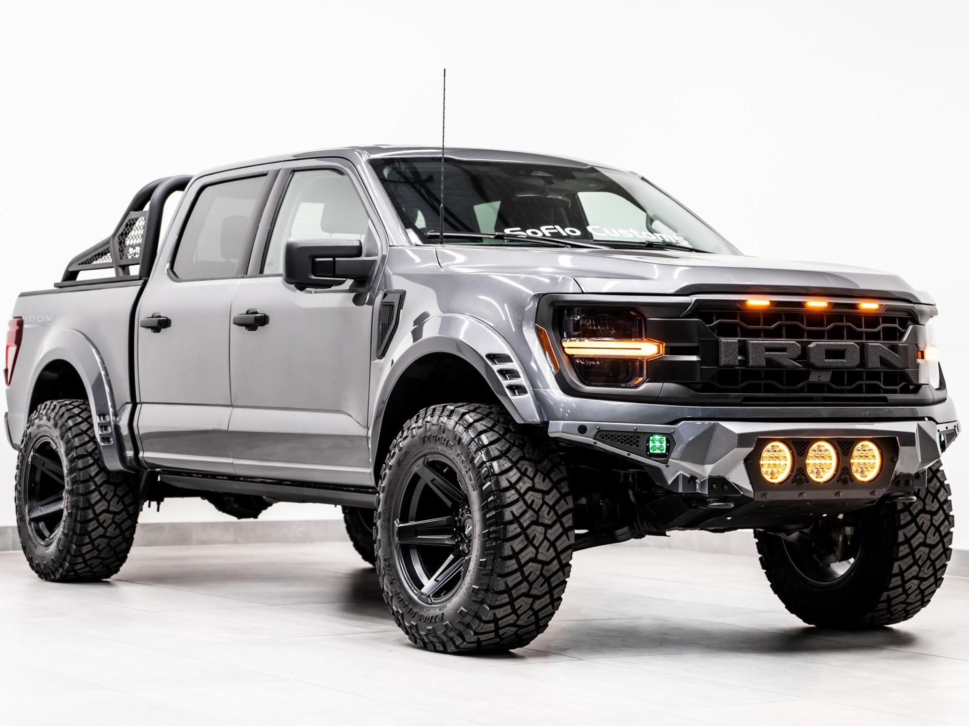 2024 FORD F-150 4X4 in Carbonized Gray Metallic, photo 2 of 5