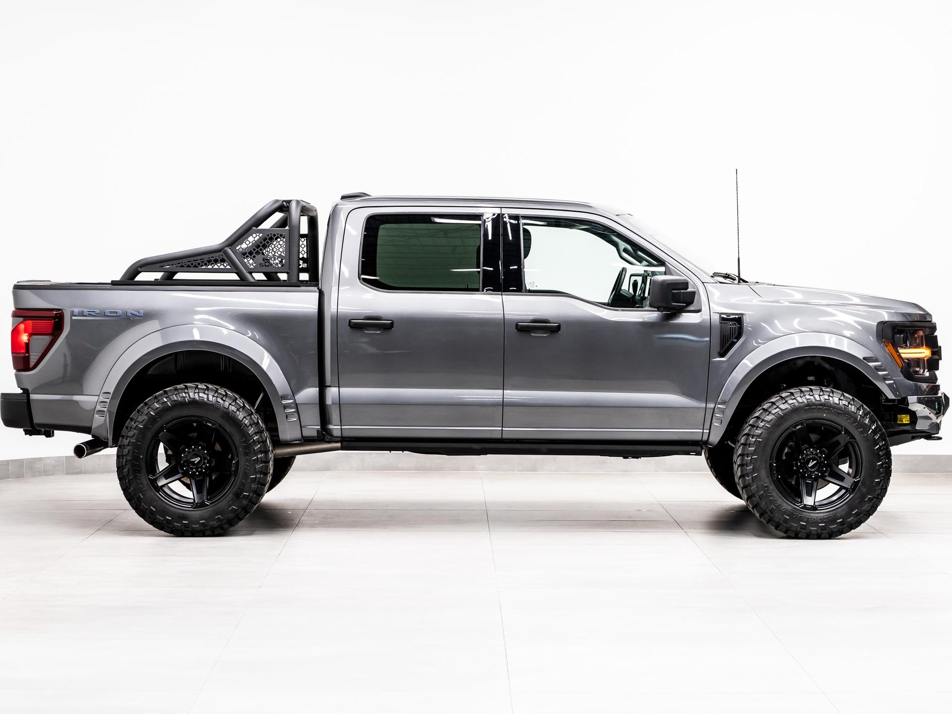 2024 FORD F-150 4X4 in Carbonized Gray Metallic, photo 4 of 5