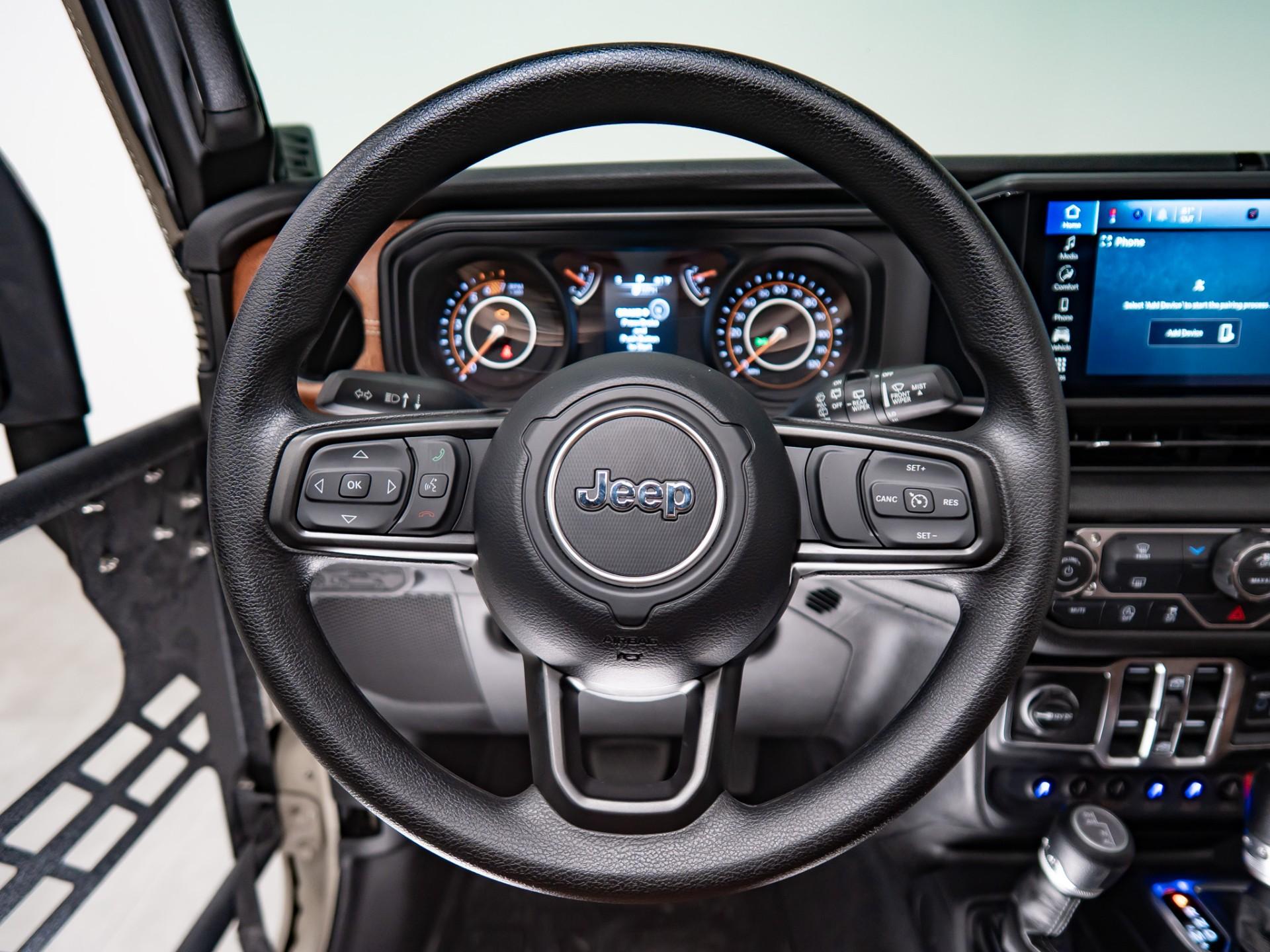 2026 JEEP WRANGLER 4X4 in Tan, photo 47 of 55