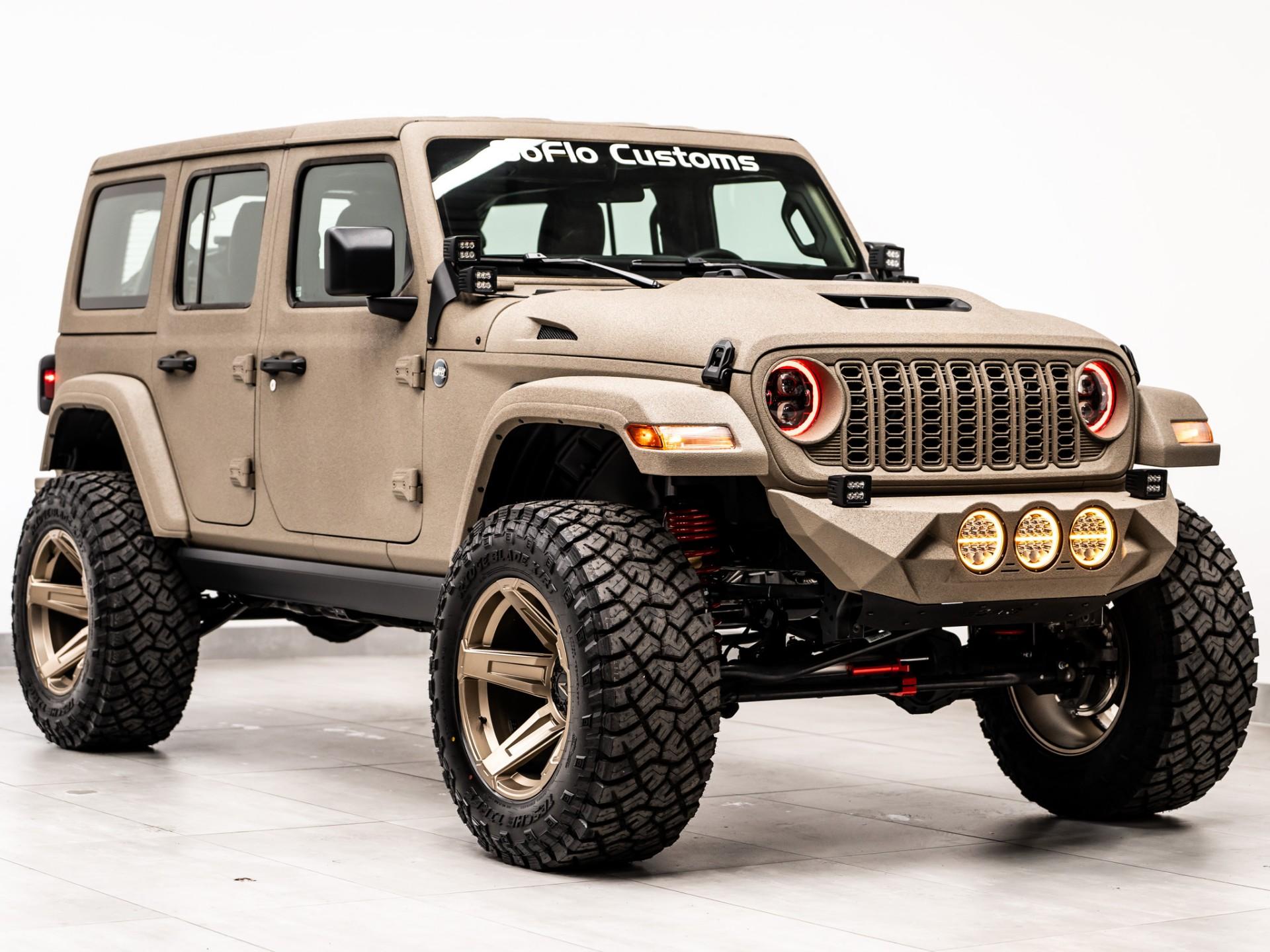 2026 JEEP WRANGLER 4X4 in Tan, photo 8 of 55