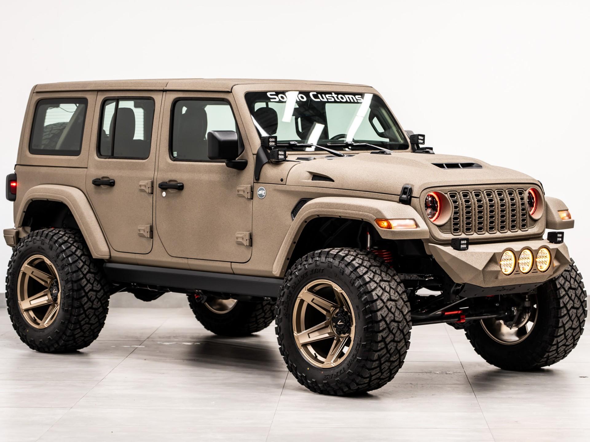 2026 JEEP WRANGLER 4X4 in Tan, photo 4 of 55