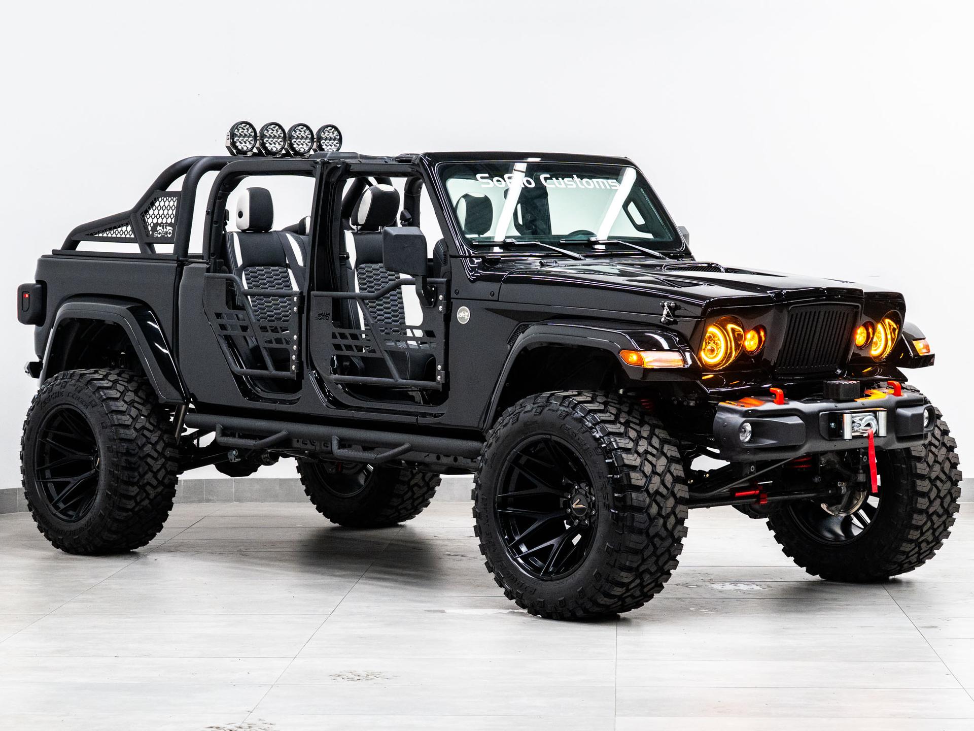 2026 JEEP GLADIATOR 4X4 in Black Clearcoat, photo 22 of 57