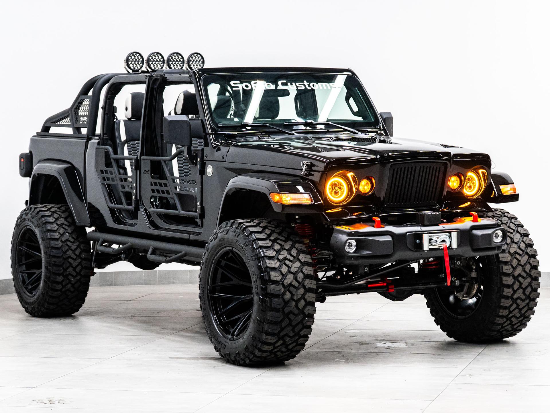 2026 JEEP GLADIATOR 4X4 in Black Clearcoat, photo 3 of 57