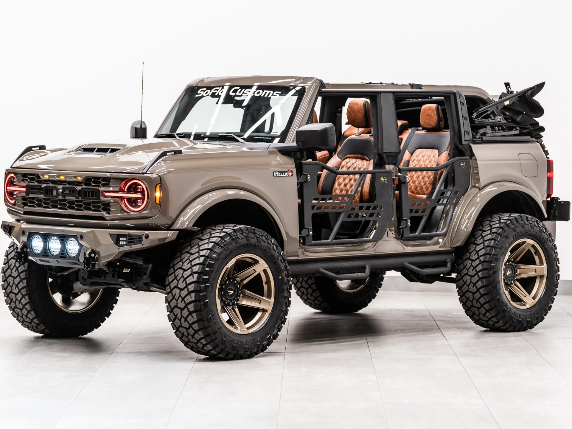 2025 FORD BRONCO 4X4 in Marsh Gray, photo 2 of 58