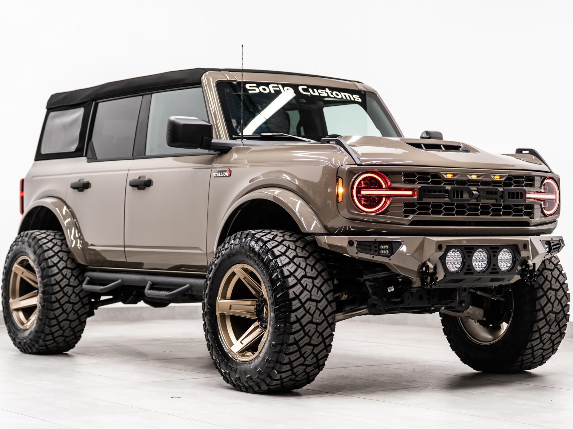 2025 FORD BRONCO 4X4 in Marsh Gray, photo 6 of 58