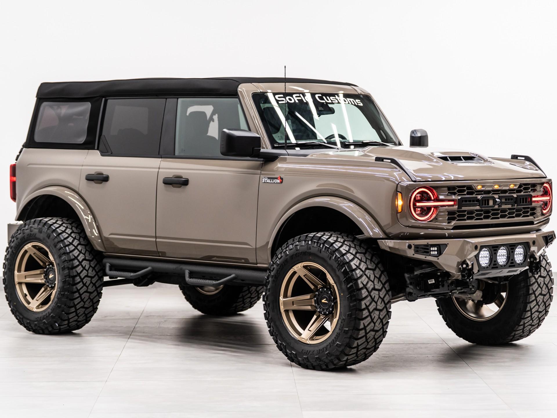 2025 FORD BRONCO 4X4 in Marsh Gray, photo 7 of 58