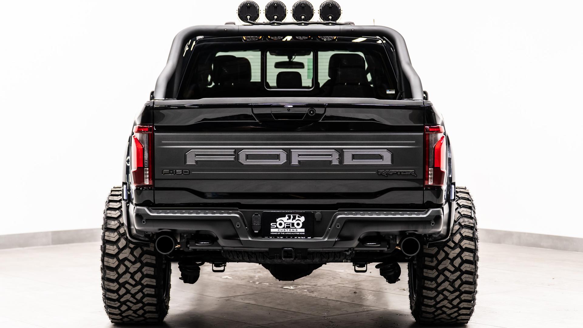 2025 FORD F-150 RAPTOR in Agate Black Metallic, photo 9 of 46
