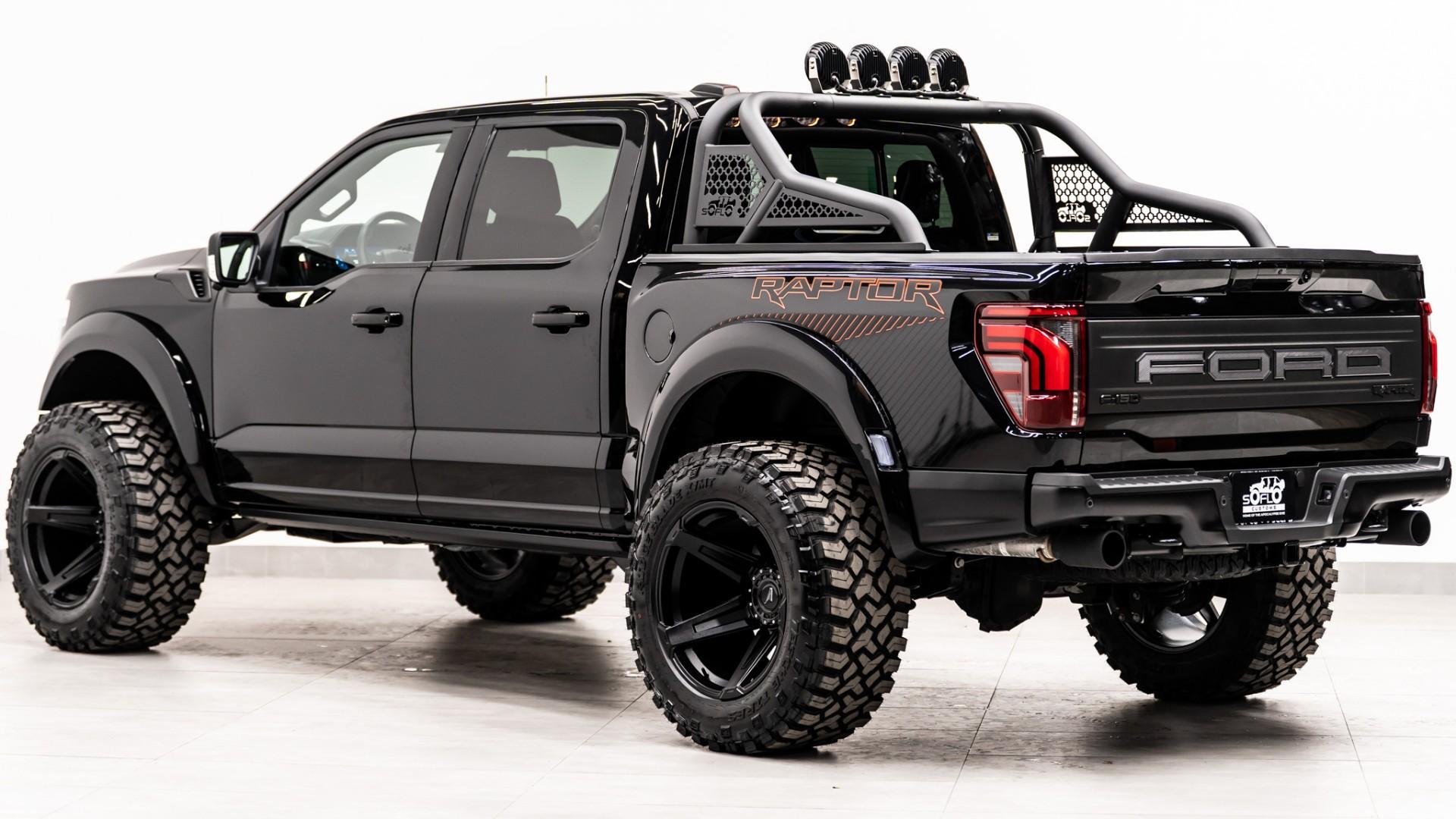 2025 FORD F-150 RAPTOR in Agate Black Metallic, photo 14 of 46