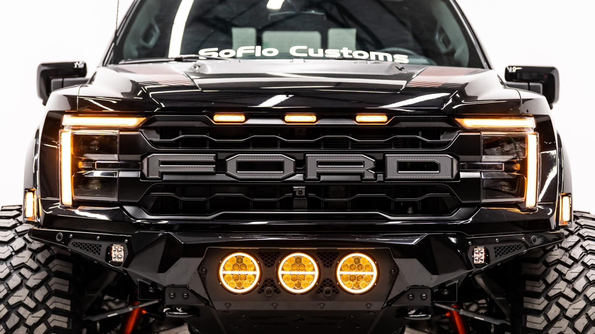 2025 FORD F-150 RAPTOR in Agate Black Metallic, photo 19 of 46