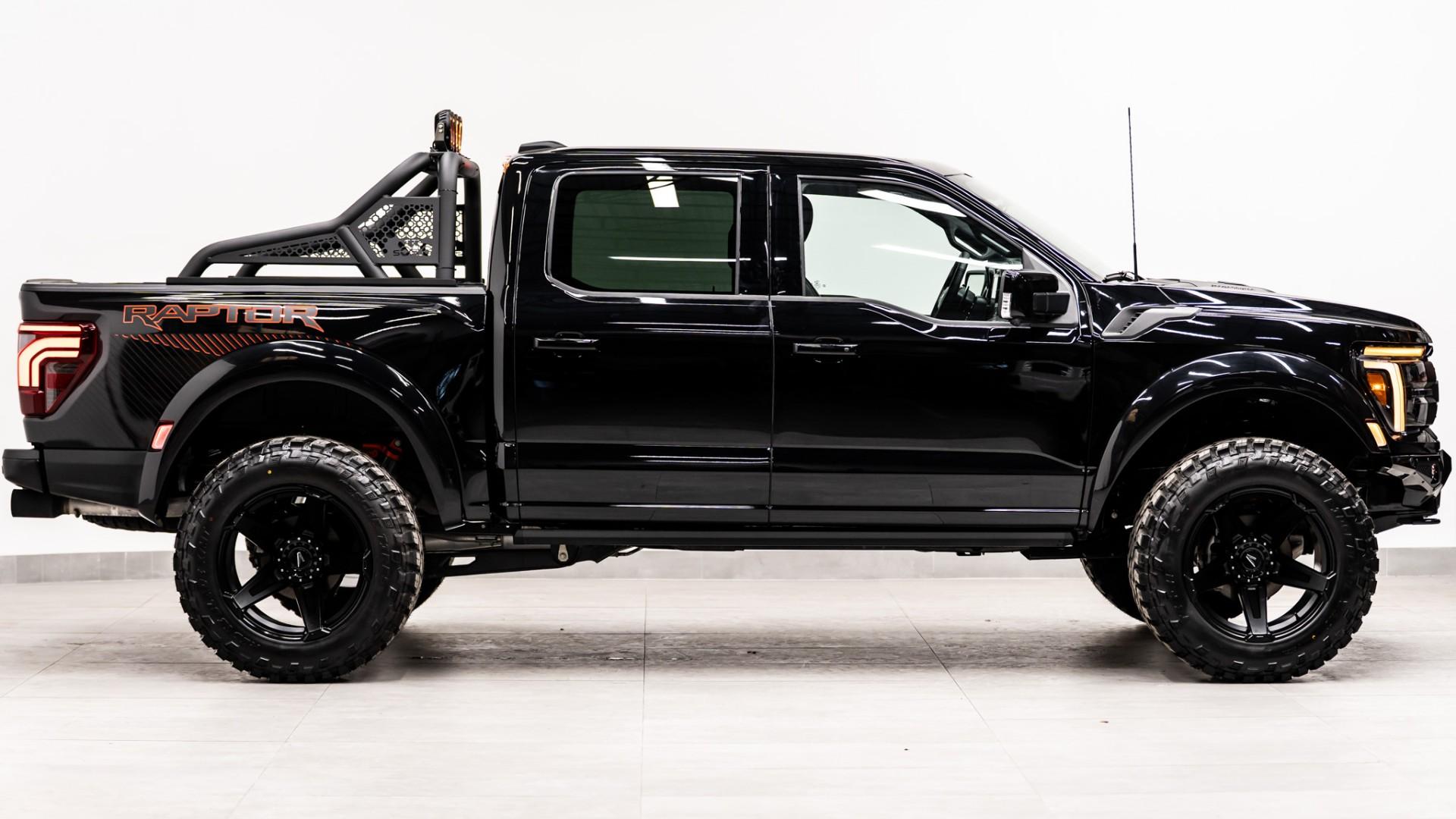 2025 FORD F-150 RAPTOR in Agate Black Metallic, photo 7 of 46