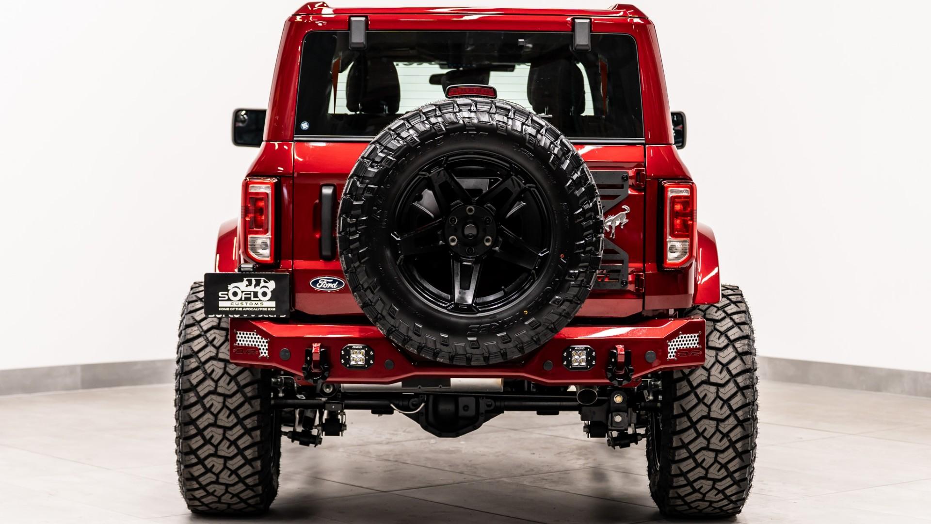 2026 FORD BRONCO 4X4 in Ruby Red Metallic Tinted Clearcoat, photo 9 of 59