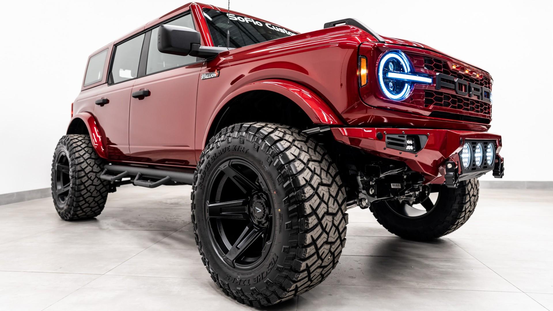 2026 FORD BRONCO 4X4 in Ruby Red Metallic Tinted Clearcoat, photo 6 of 59