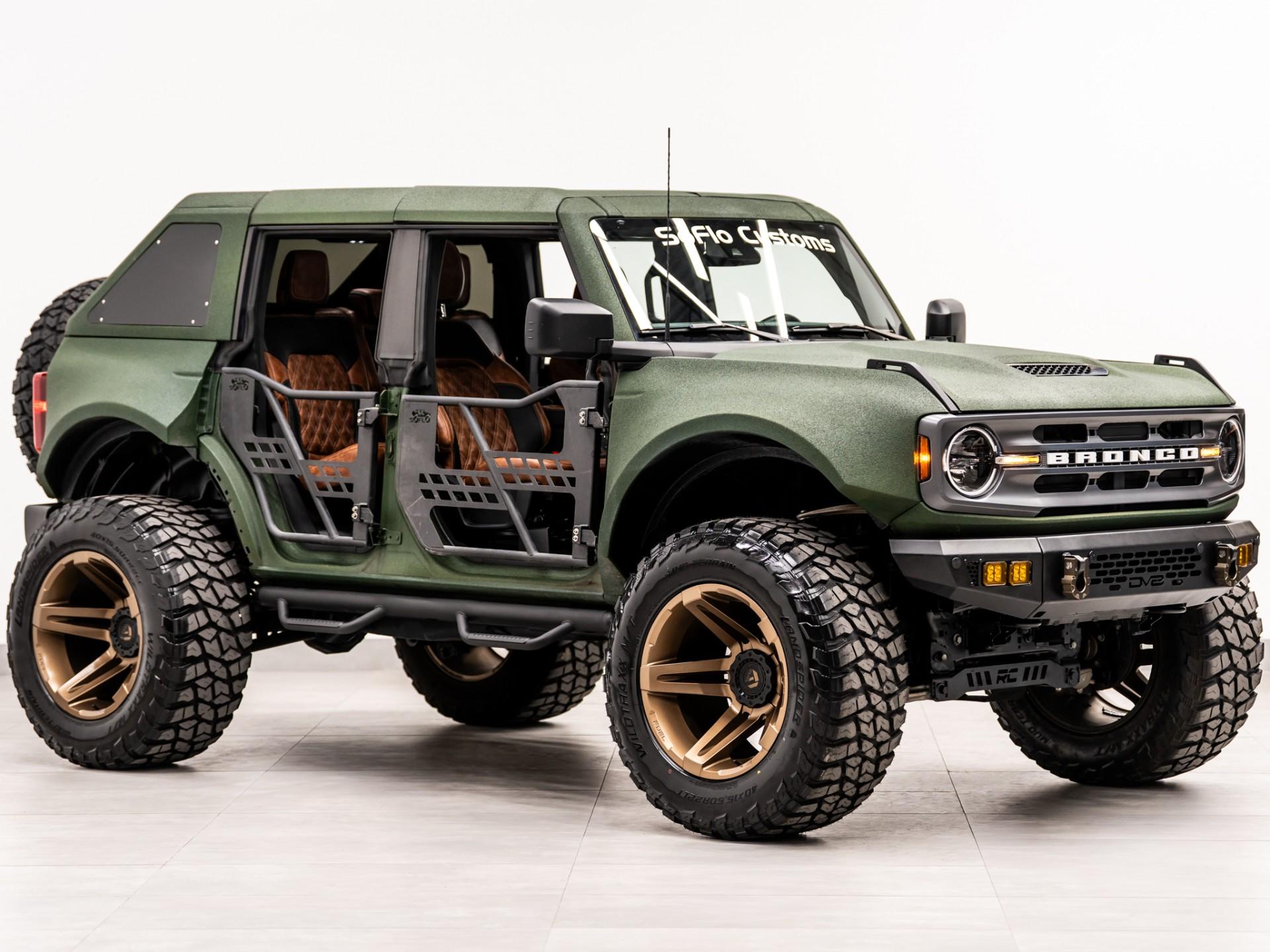 2024 FORD BRONCO 4X4 in Green, photo 11 of 53