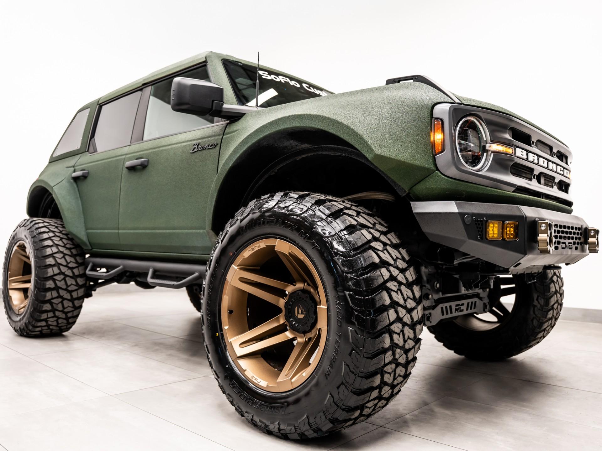 2024 FORD BRONCO 4X4 in Green, photo 30 of 53