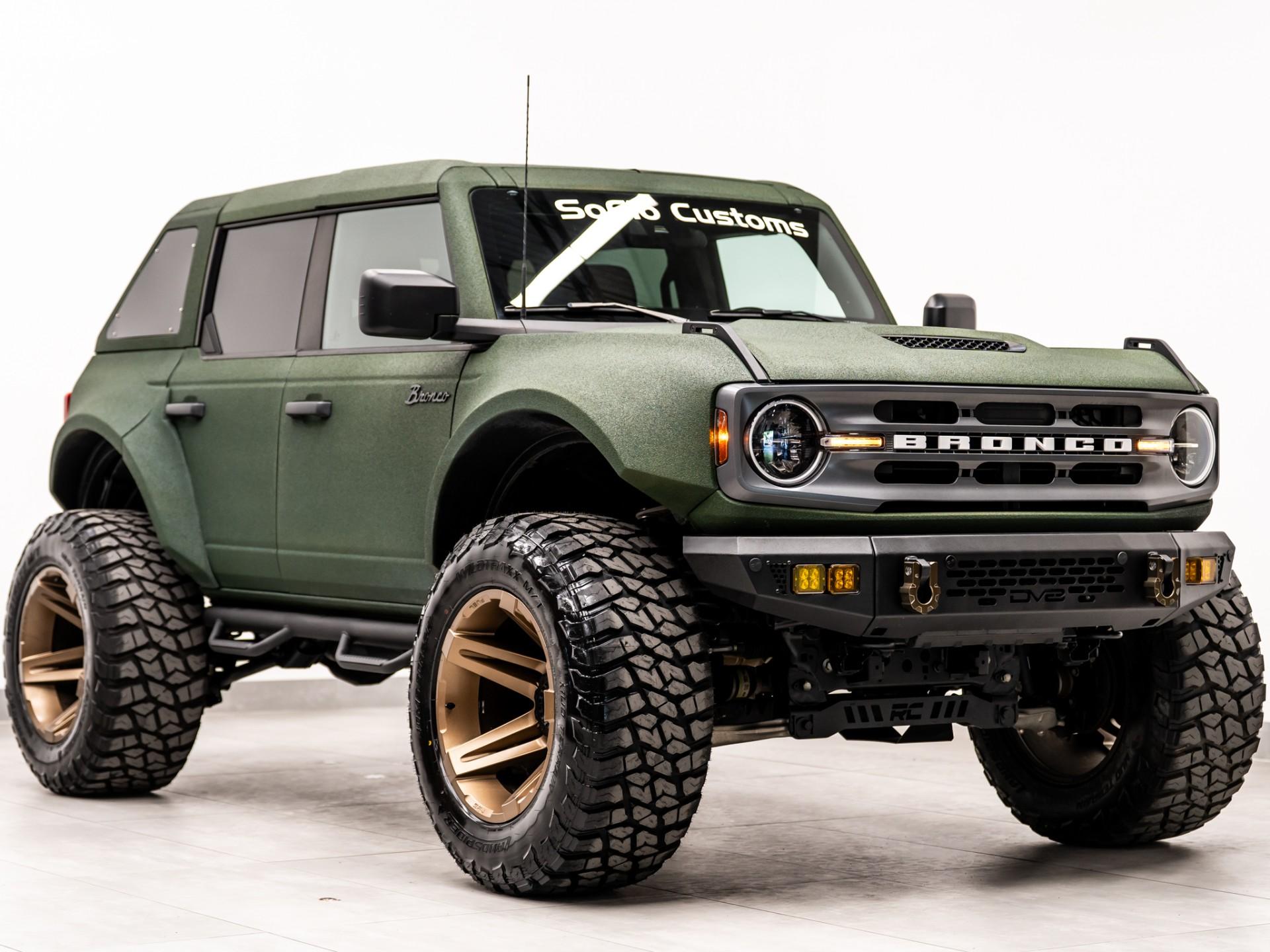 2024 FORD BRONCO 4X4 in Green, photo 5 of 53