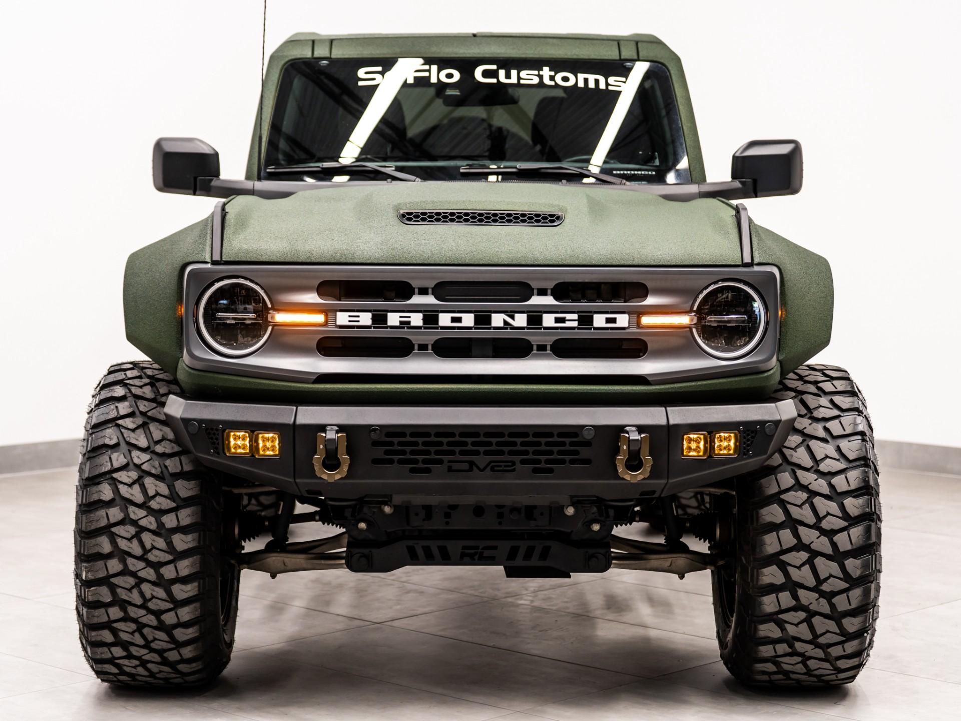 2024 FORD BRONCO 4X4 in Green, photo 4 of 53