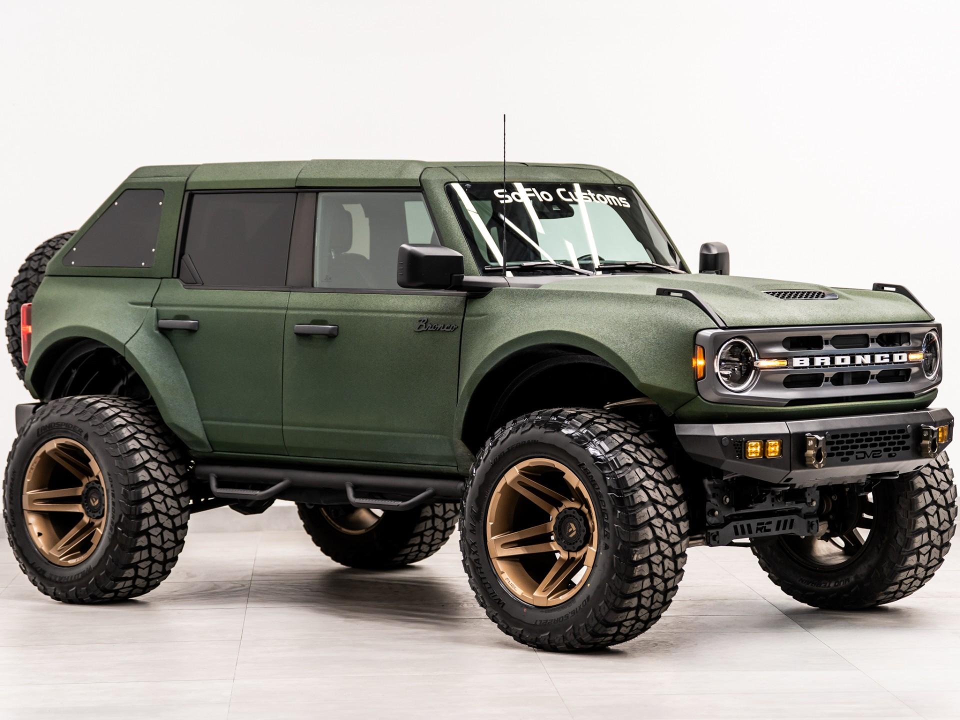 2024 FORD BRONCO 4X4 in Green, photo 6 of 53