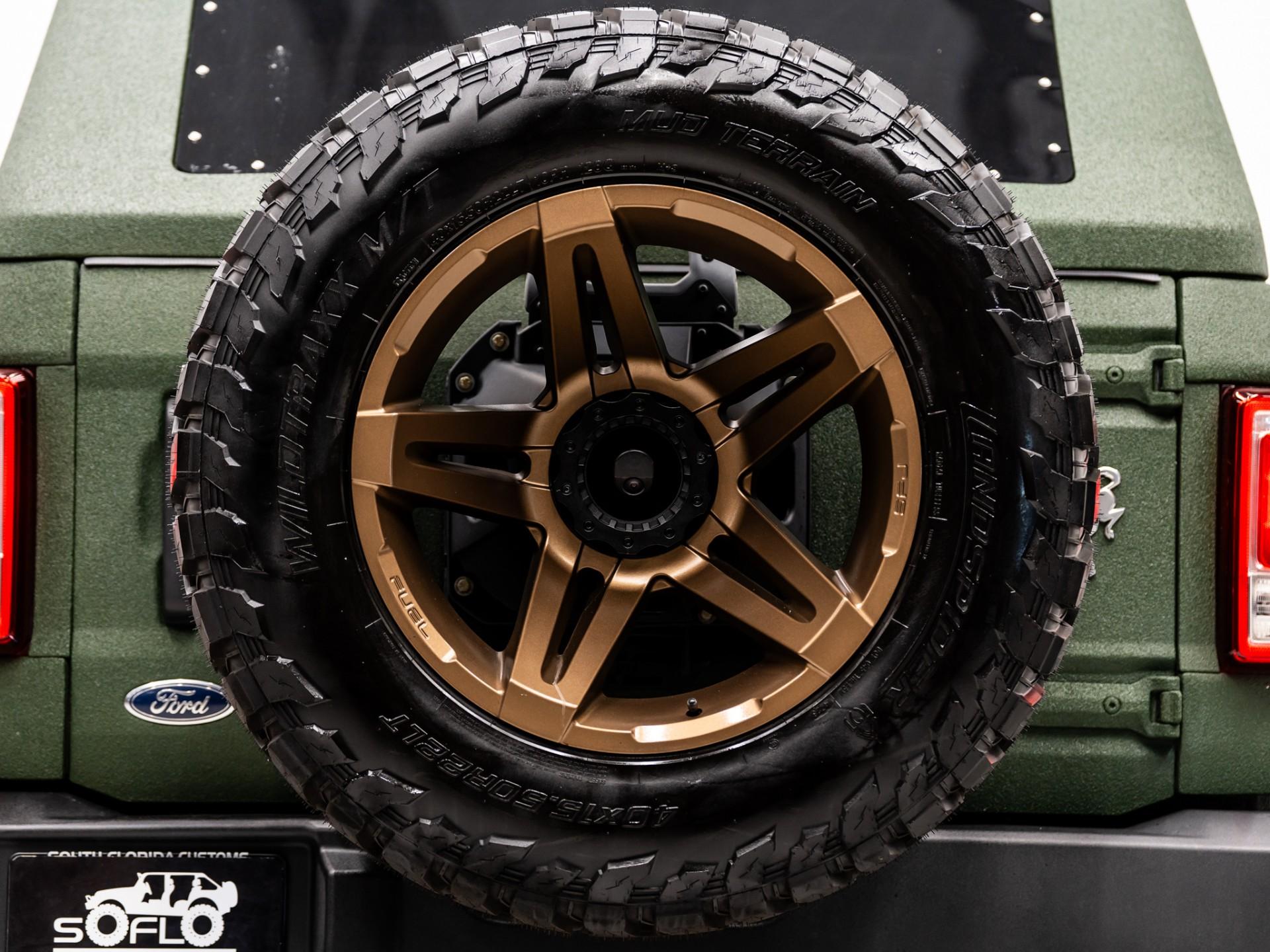 2024 FORD BRONCO 4X4 in Green, photo 38 of 53