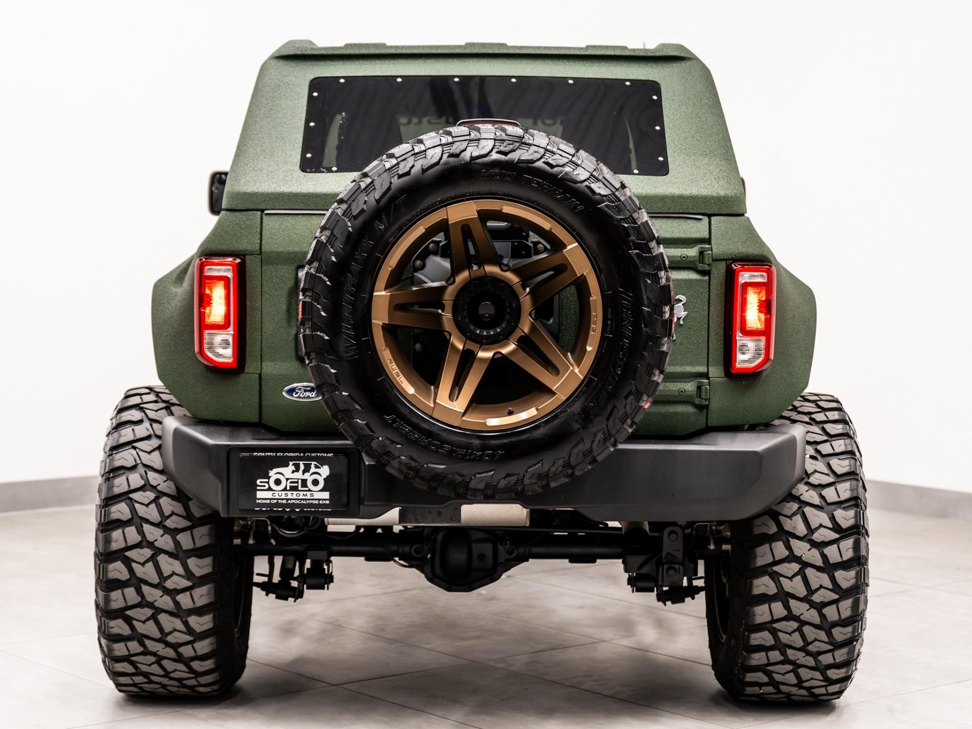 2024 FORD BRONCO 4X4 in Green, photo 9 of 53