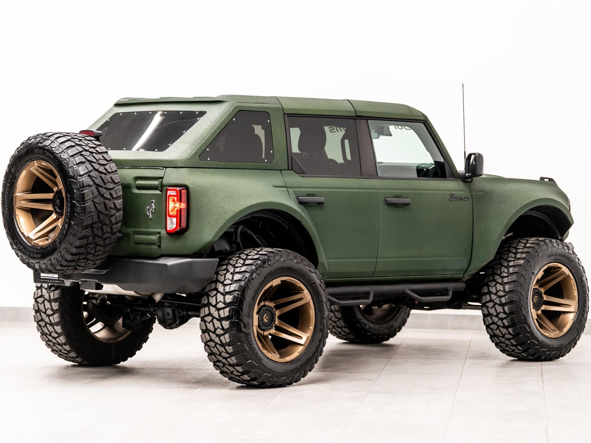 2024 FORD BRONCO 4X4 in Green, photo 8 of 53