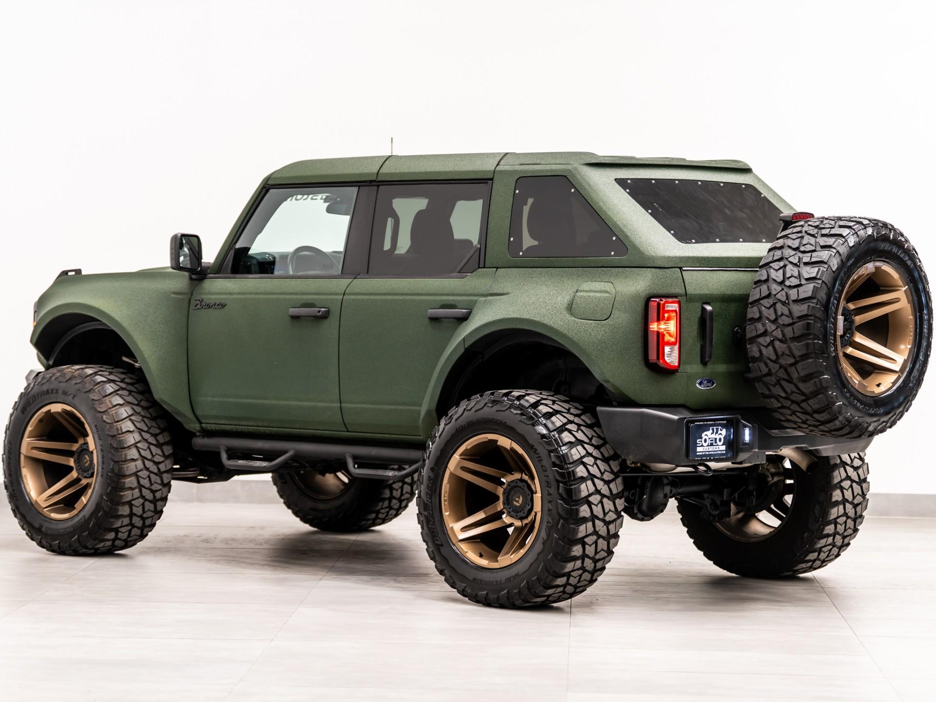 2024 FORD BRONCO 4X4 in Green, photo 10 of 53