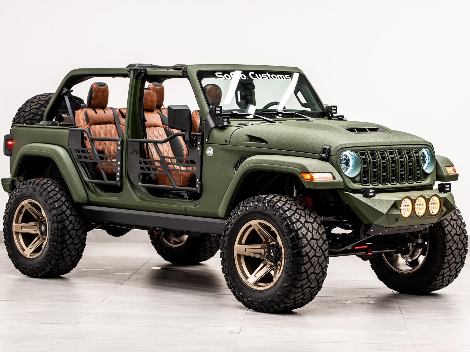 2026 JEEP WRANGLER 4X4 in Green, photo 23 of 49