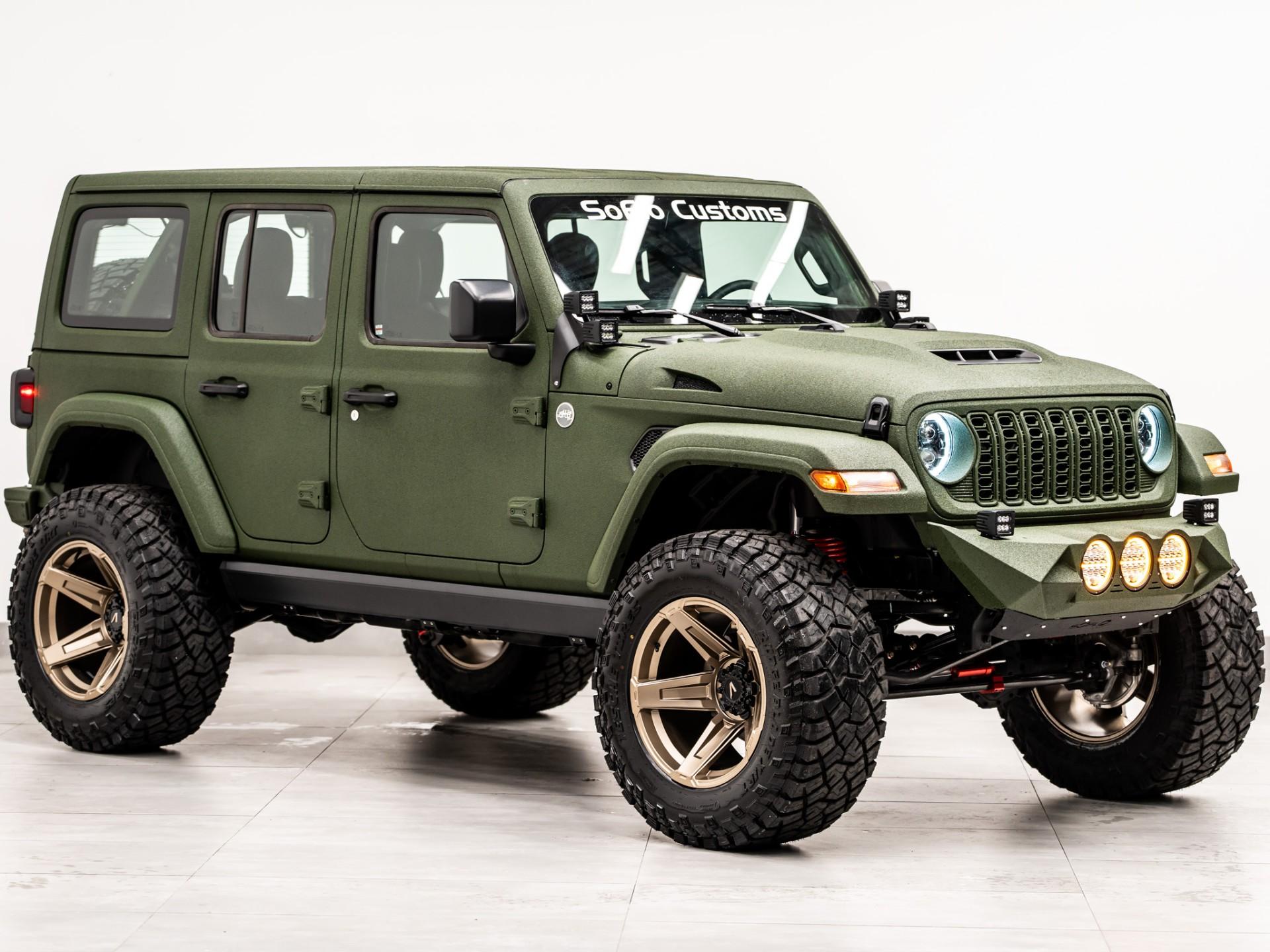 2026 JEEP WRANGLER 4X4 in Green, photo 6 of 49