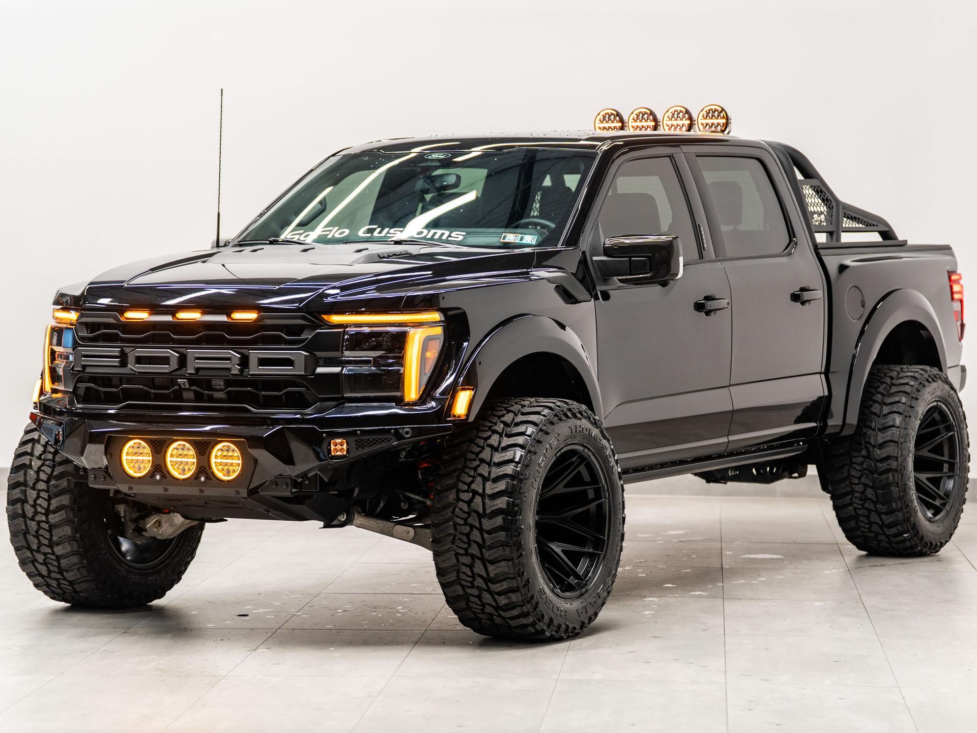 2026 FORD F-150 RAPTOR in Agate Black Metallic, photo 5 of 55