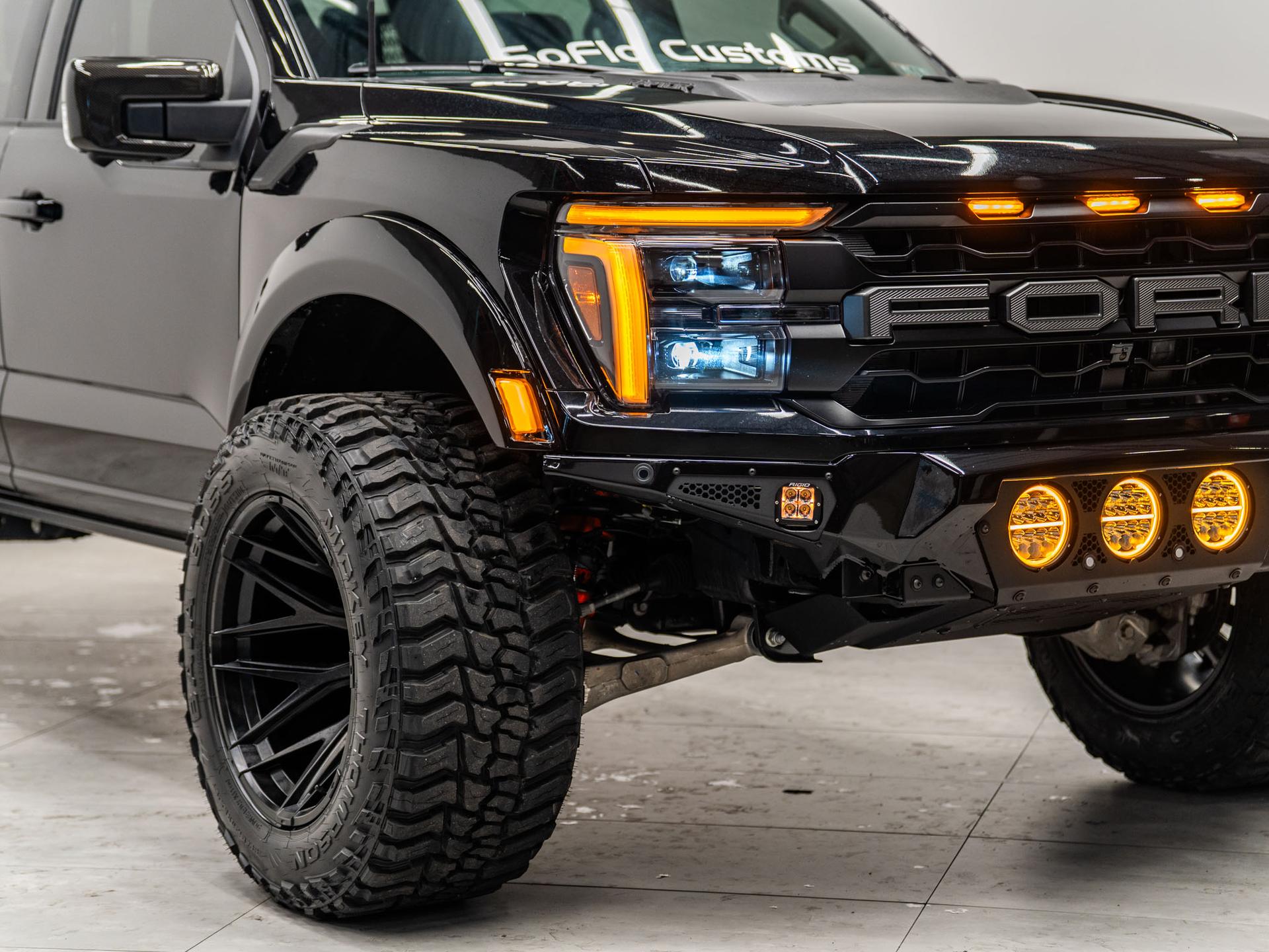 2026 FORD F-150 RAPTOR in Agate Black Metallic, photo 9 of 55