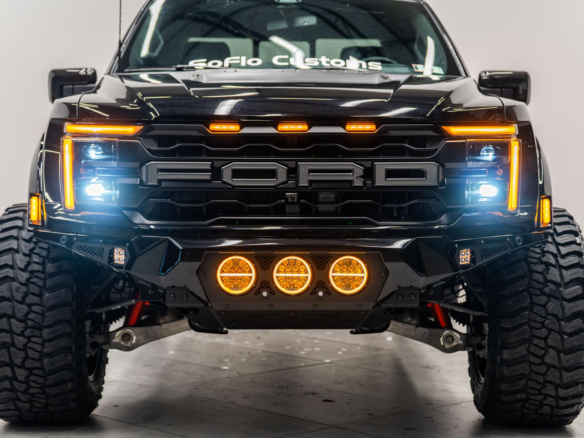 2026 FORD F-150 RAPTOR in Agate Black Metallic, photo 7 of 55