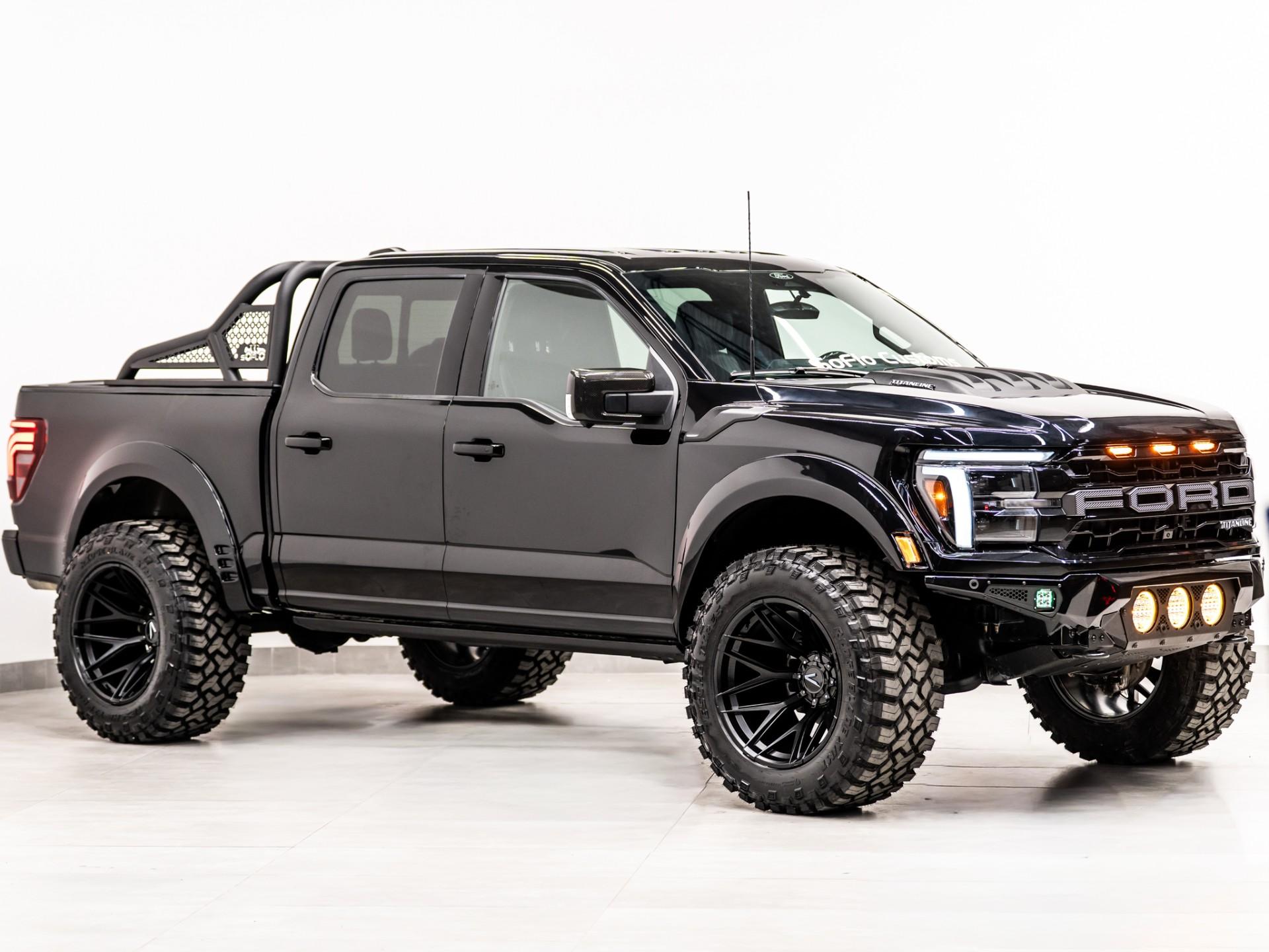 2025 FORD F-150 4X4 LARIAT in Agate Black Metallic, photo 3 of 5