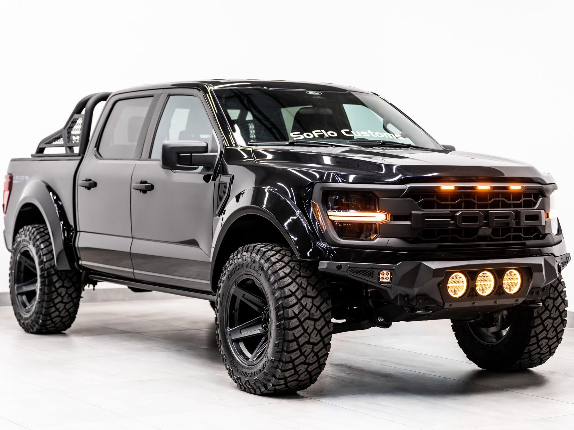 2025 FORD F-150 4X4 in Agate Black Metallic, photo 3 of 5