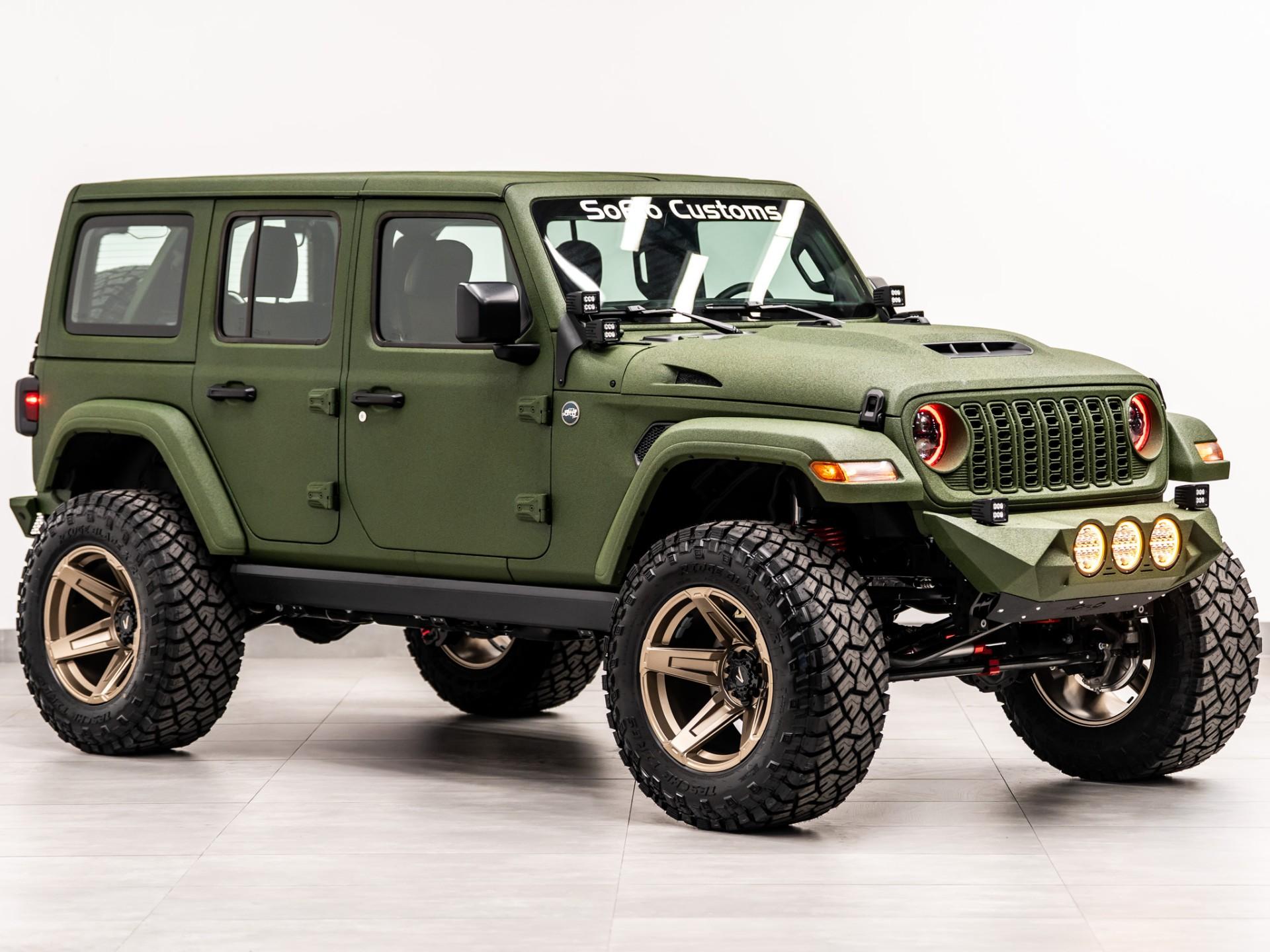 2026 JEEP WRANGLER 4X4 in Green, photo 6 of 59