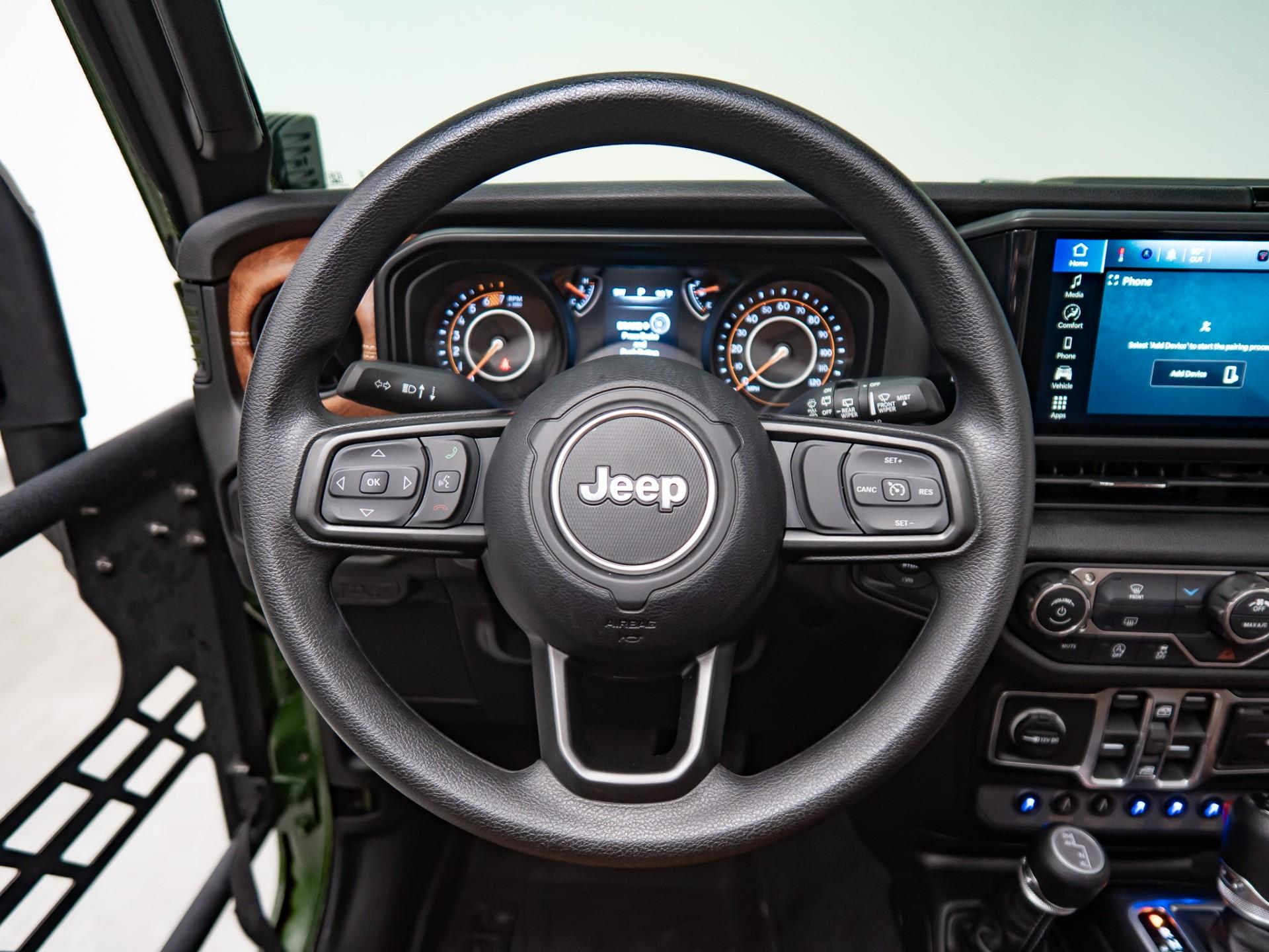 2026 JEEP WRANGLER 4X4 in Green, photo 48 of 59