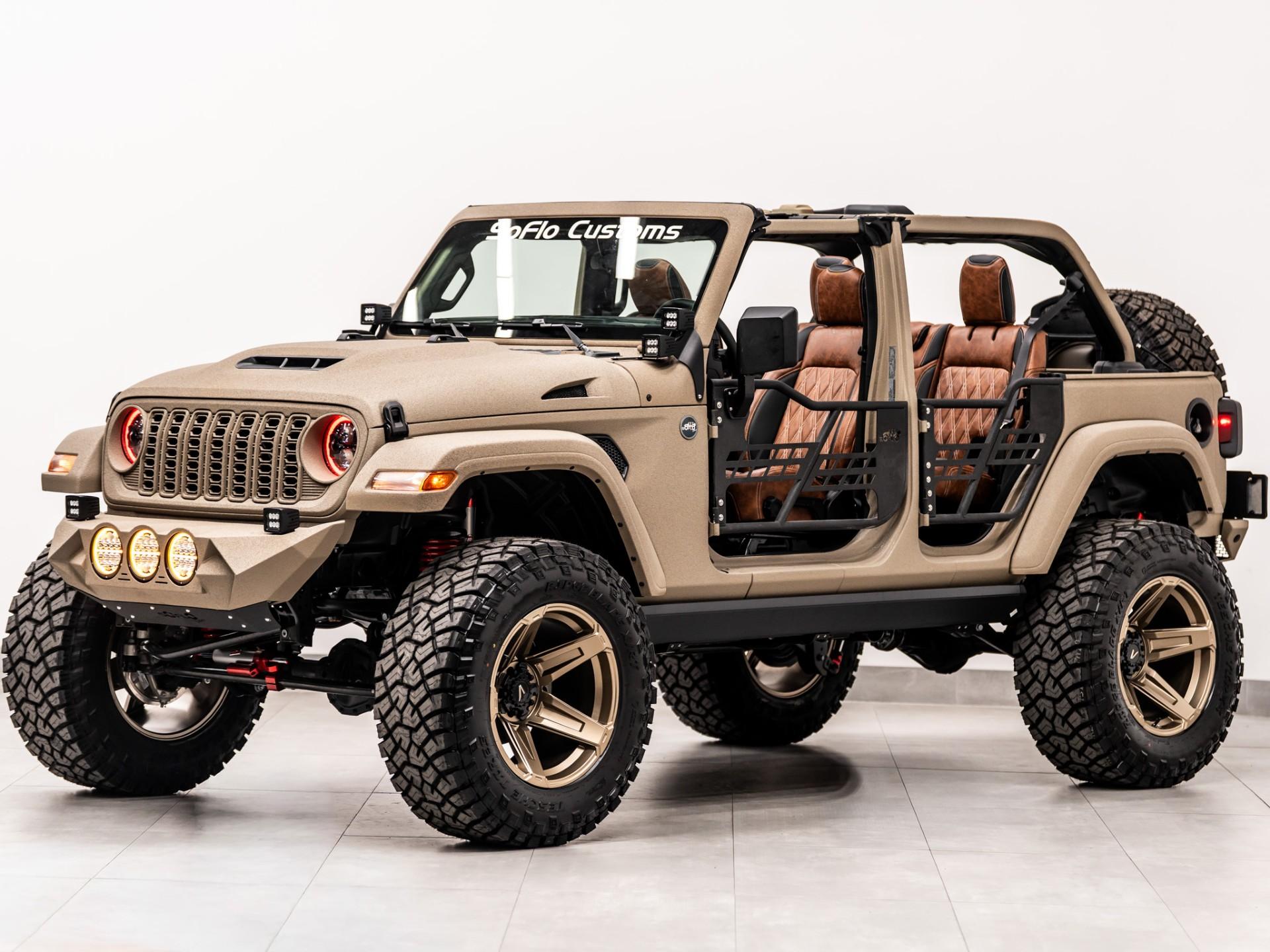 2026 JEEP WRANGLER 4X4 in Tan, photo 2 of 5