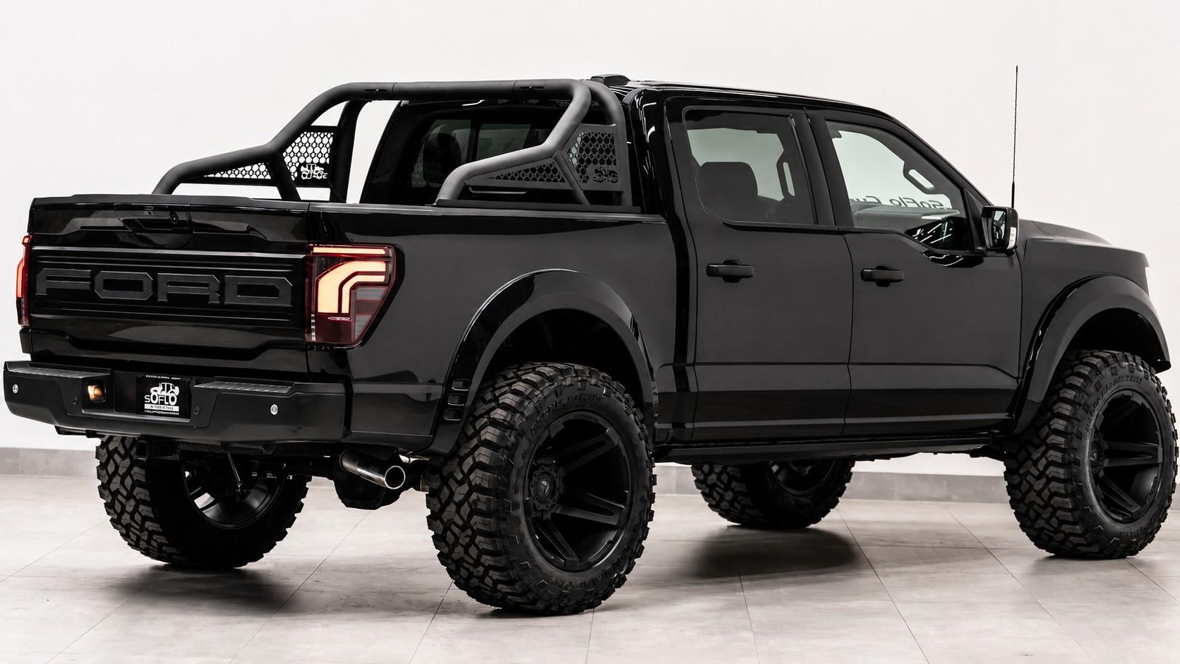 2024 FORD F-150 4X4 LARIAT in Agate Black Metallic, photo 5 of 5