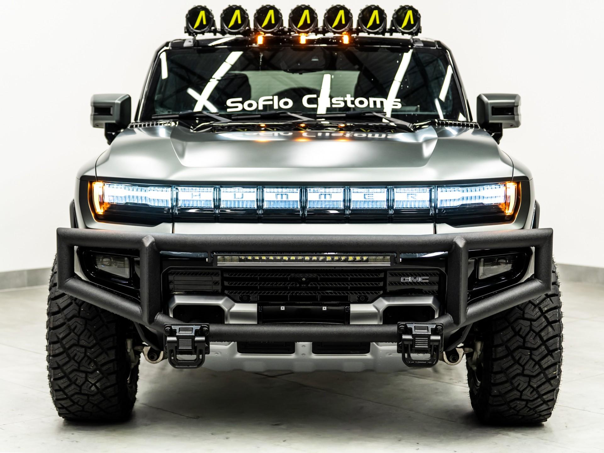 2024 GMC HUMMER EV 3X in Moonshot Green Matte, photo 2 of 5