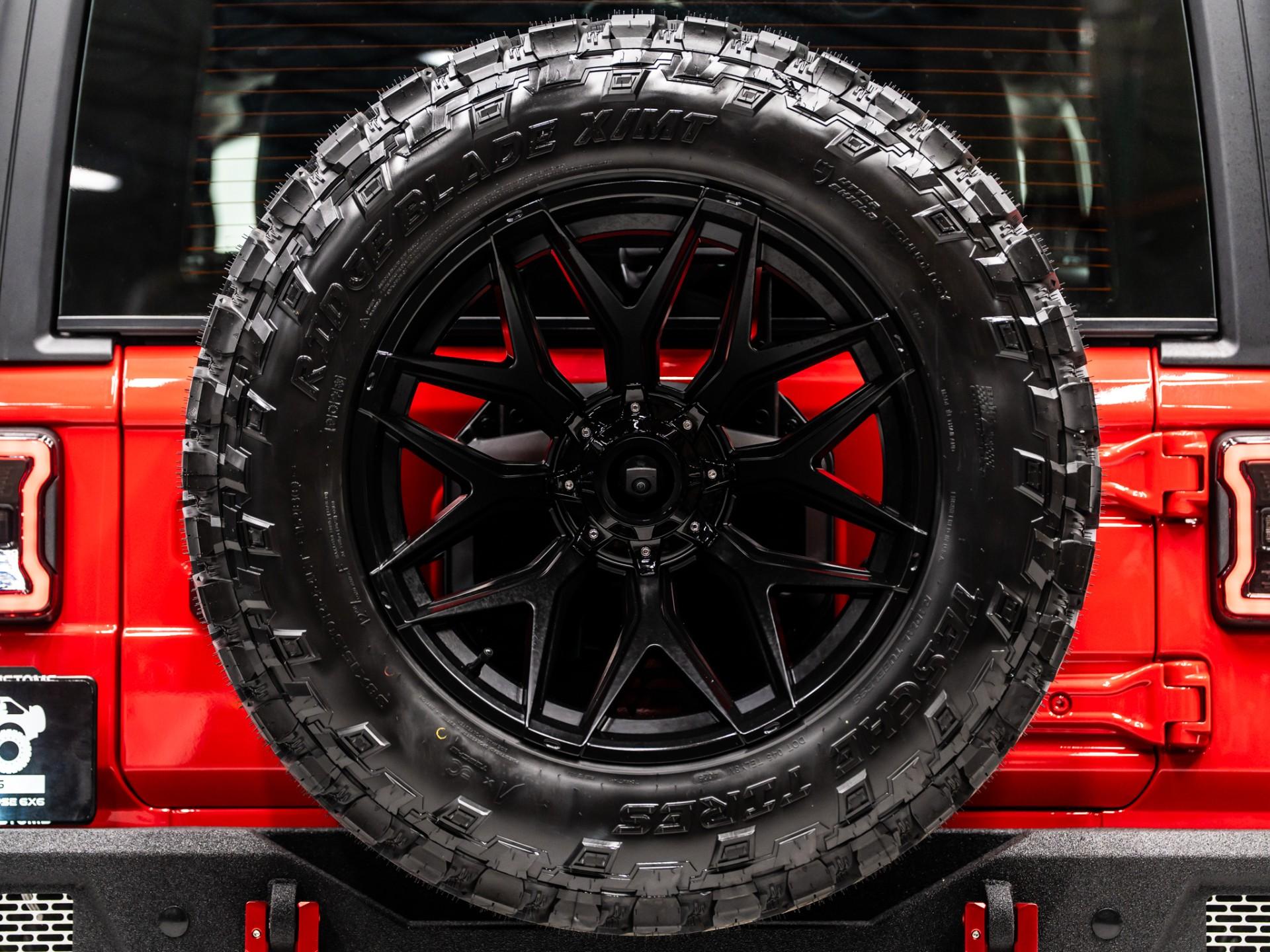 2026 JEEP WRANGLER 4X4 in Firecracker Red Clearcoat, photo 51 of 59