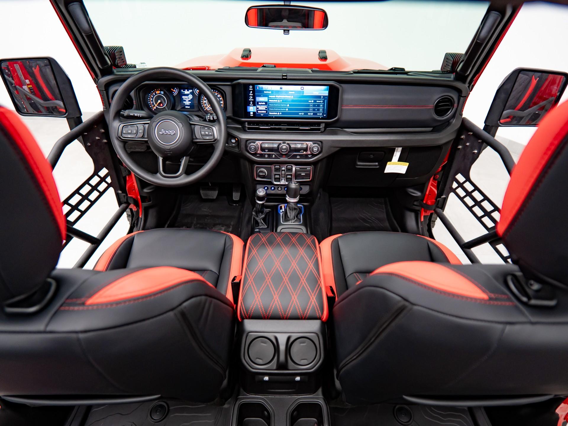 2026 JEEP WRANGLER 4X4 in Firecracker Red Clearcoat, photo 4 of 59