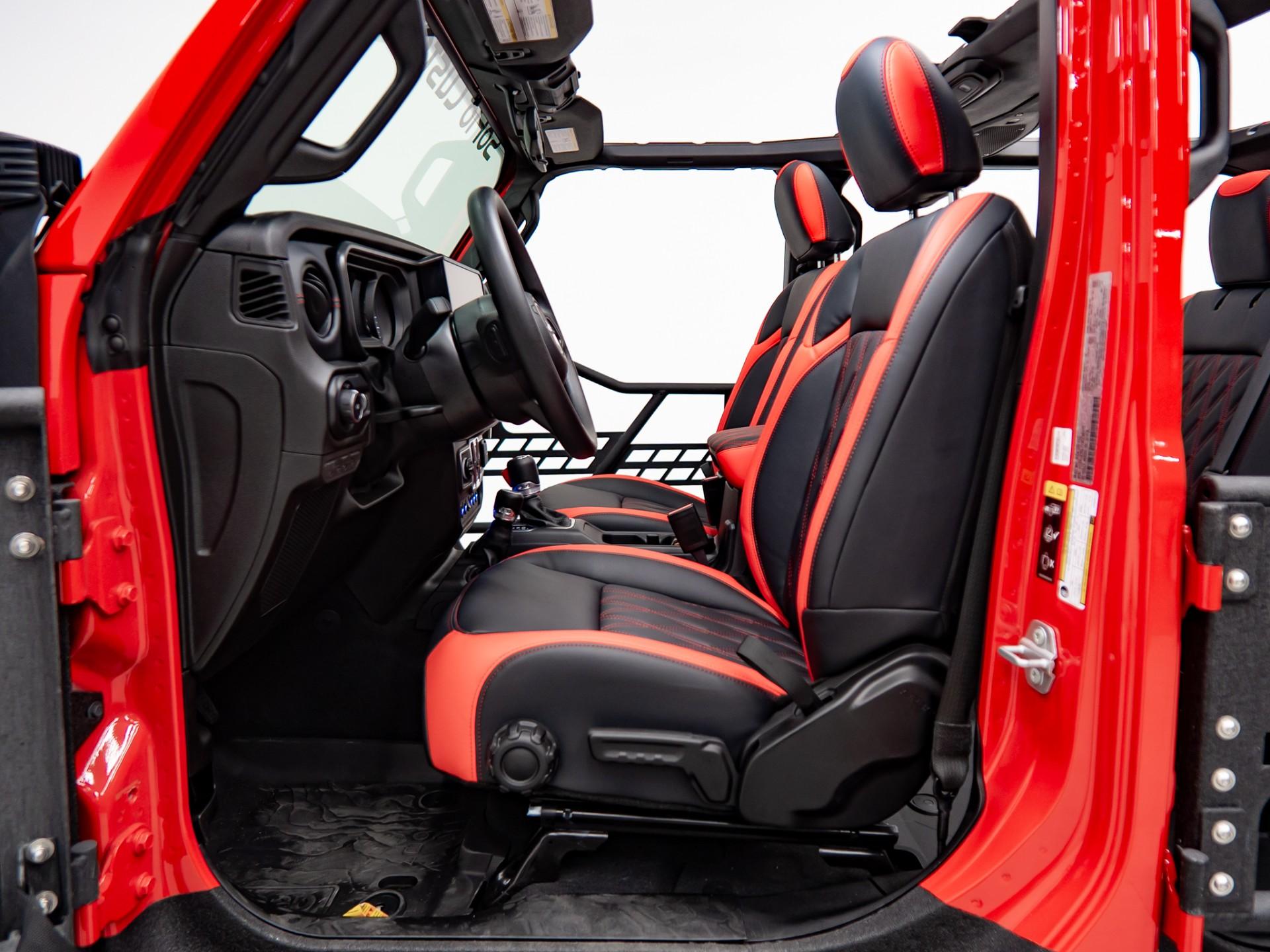 2026 JEEP WRANGLER 4X4 in Firecracker Red Clearcoat, photo 21 of 59