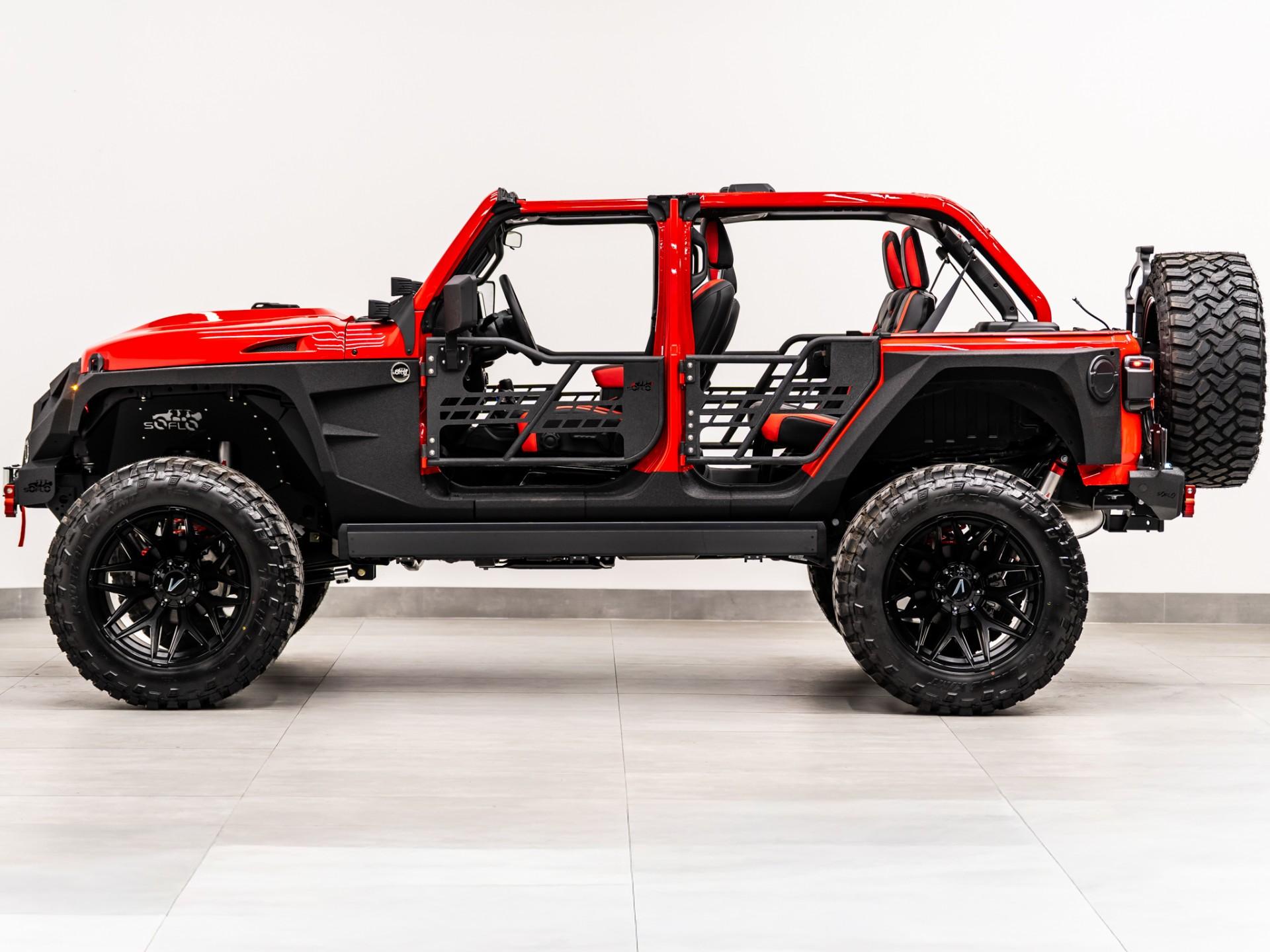 2026 JEEP WRANGLER 4X4 in Firecracker Red Clearcoat, photo 35 of 59