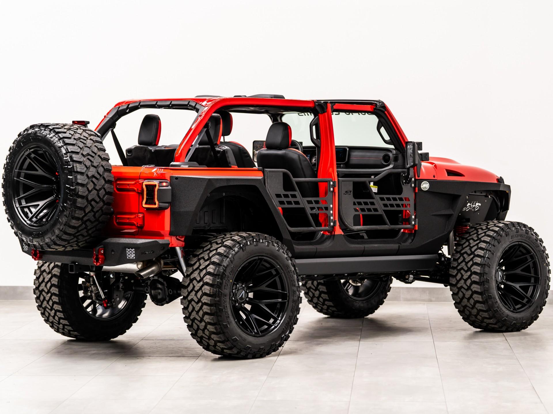 2026 JEEP WRANGLER 4X4 in Firecracker Red Clearcoat, photo 36 of 59