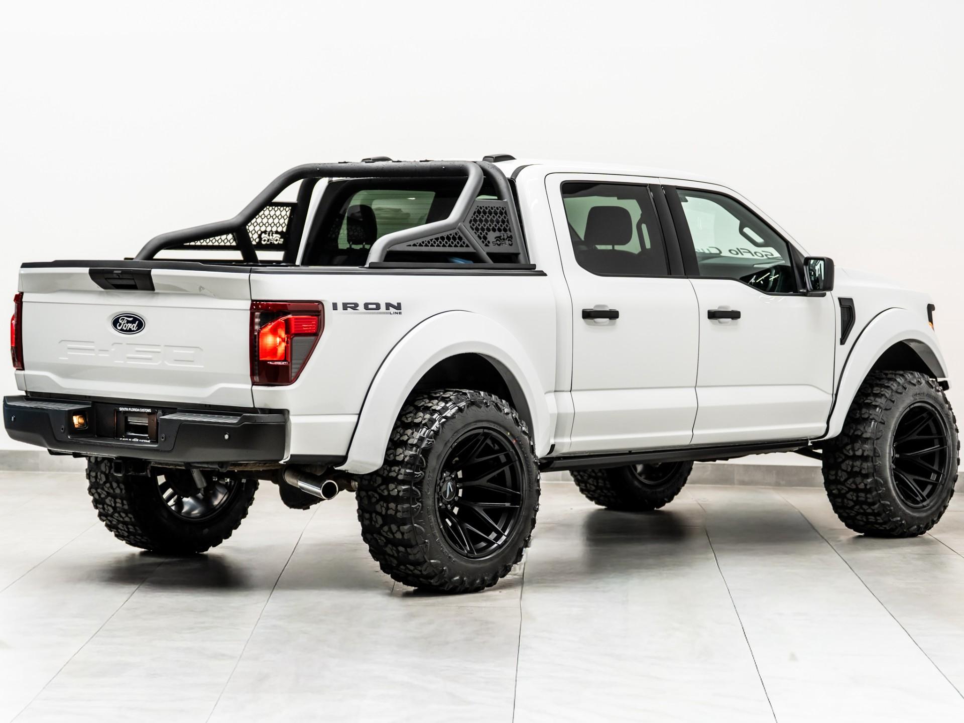 2025 FORD F-150 4X4 in Oxford White, photo 9 of 50