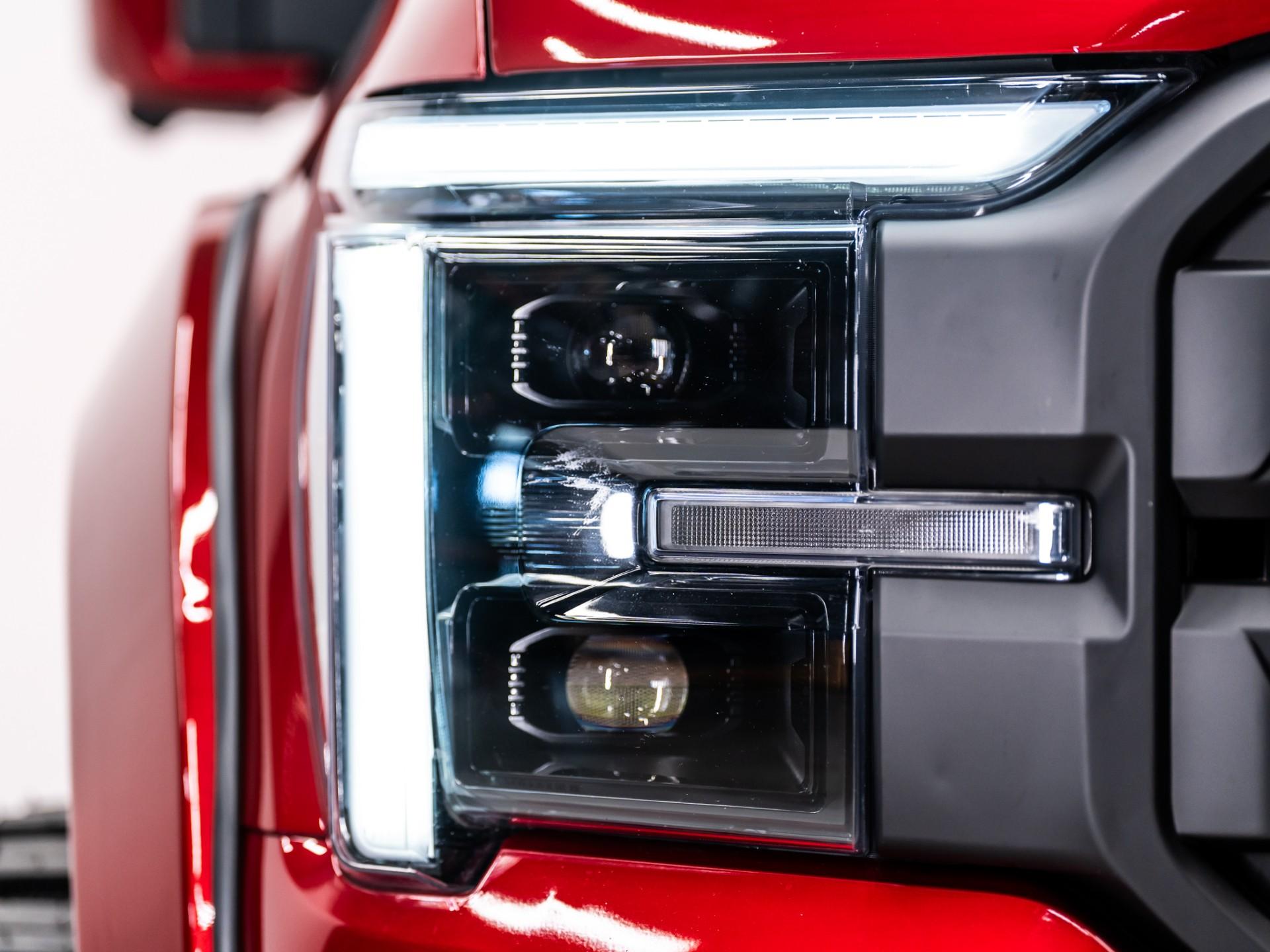 2025 FORD F-150 LARIAT 4X4 in Rapid Red Metallic Tinted Clearcoat, photo 16 of 49