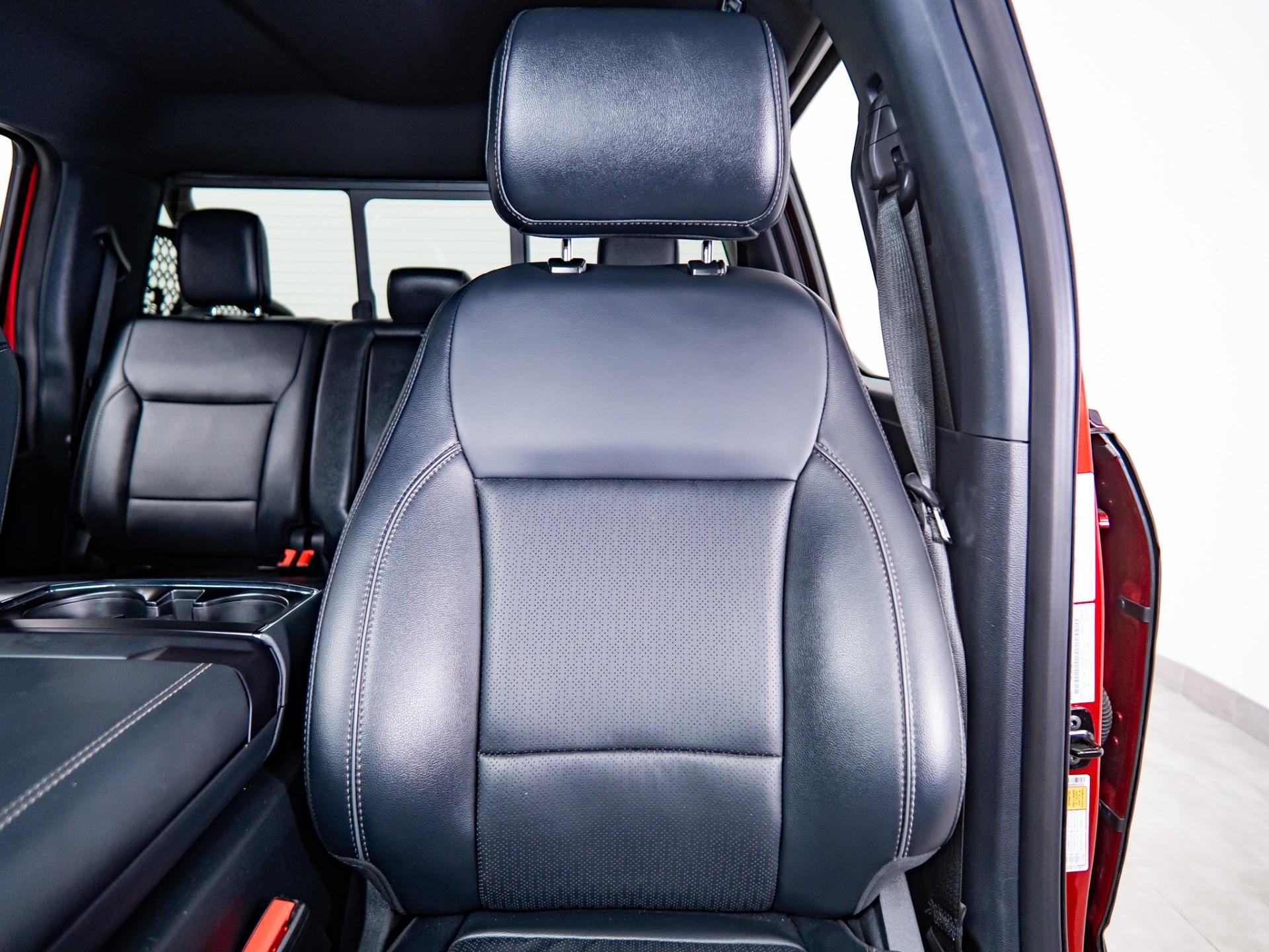 2025 FORD F-150 LARIAT 4X4 in Rapid Red Metallic Tinted Clearcoat, photo 29 of 49