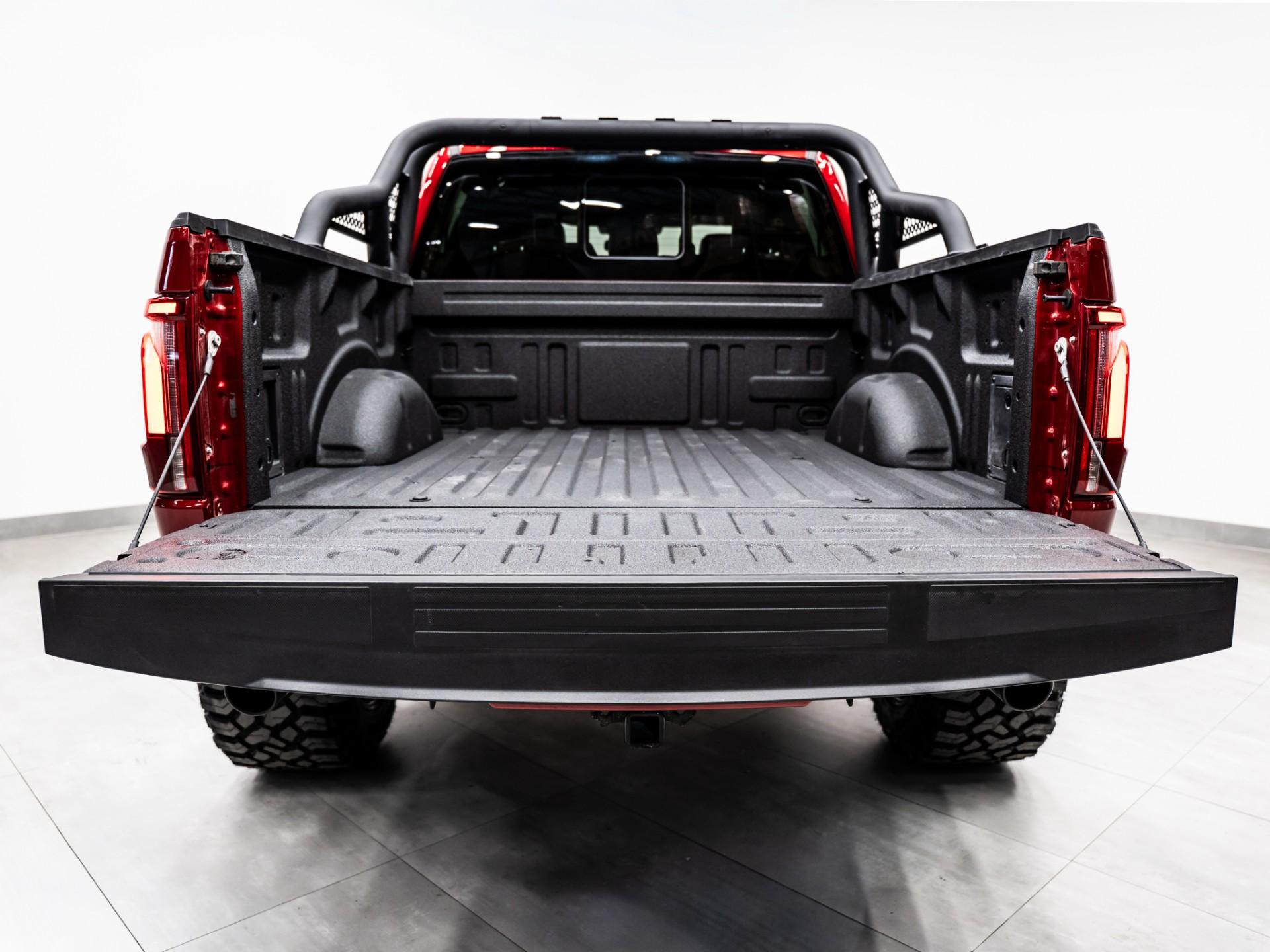 2025 FORD F-150 LARIAT 4X4 in Rapid Red Metallic Tinted Clearcoat, photo 26 of 49