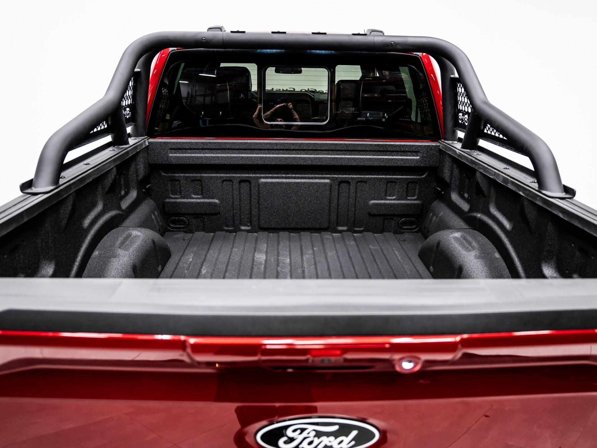 2025 FORD F-150 LARIAT 4X4 in Rapid Red Metallic Tinted Clearcoat, photo 22 of 49