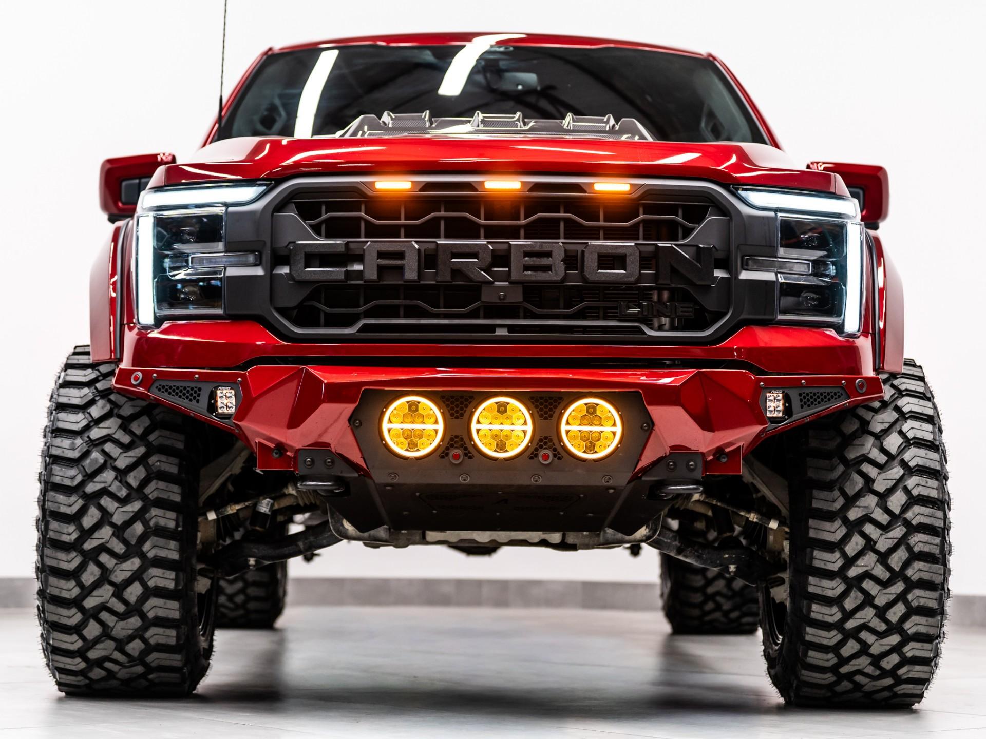 2025 FORD F-150 LARIAT 4X4 in Rapid Red Metallic Tinted Clearcoat, photo 11 of 49
