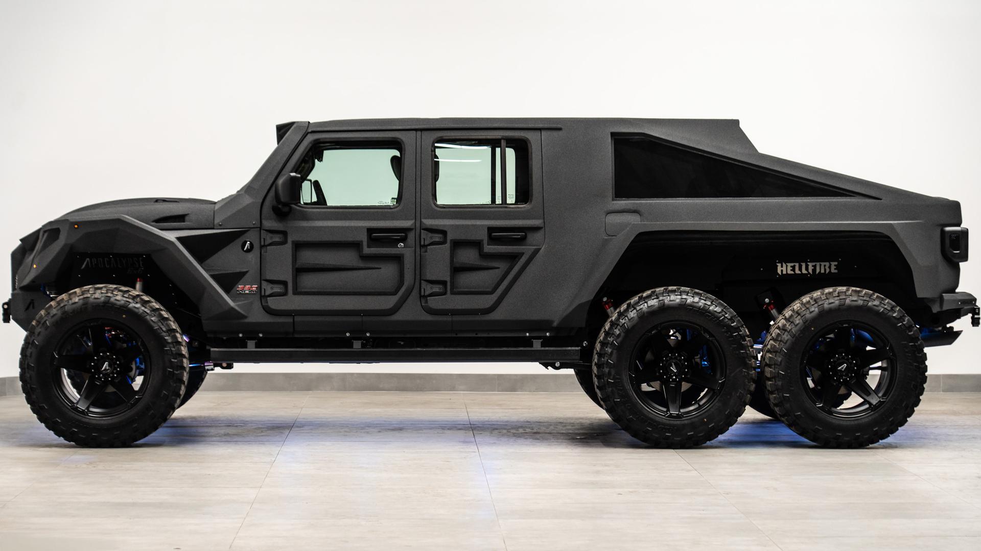 2025 APOCALYPSE HELLFIRE 6X6 in Gun Metal Gray, photo 20 of 59